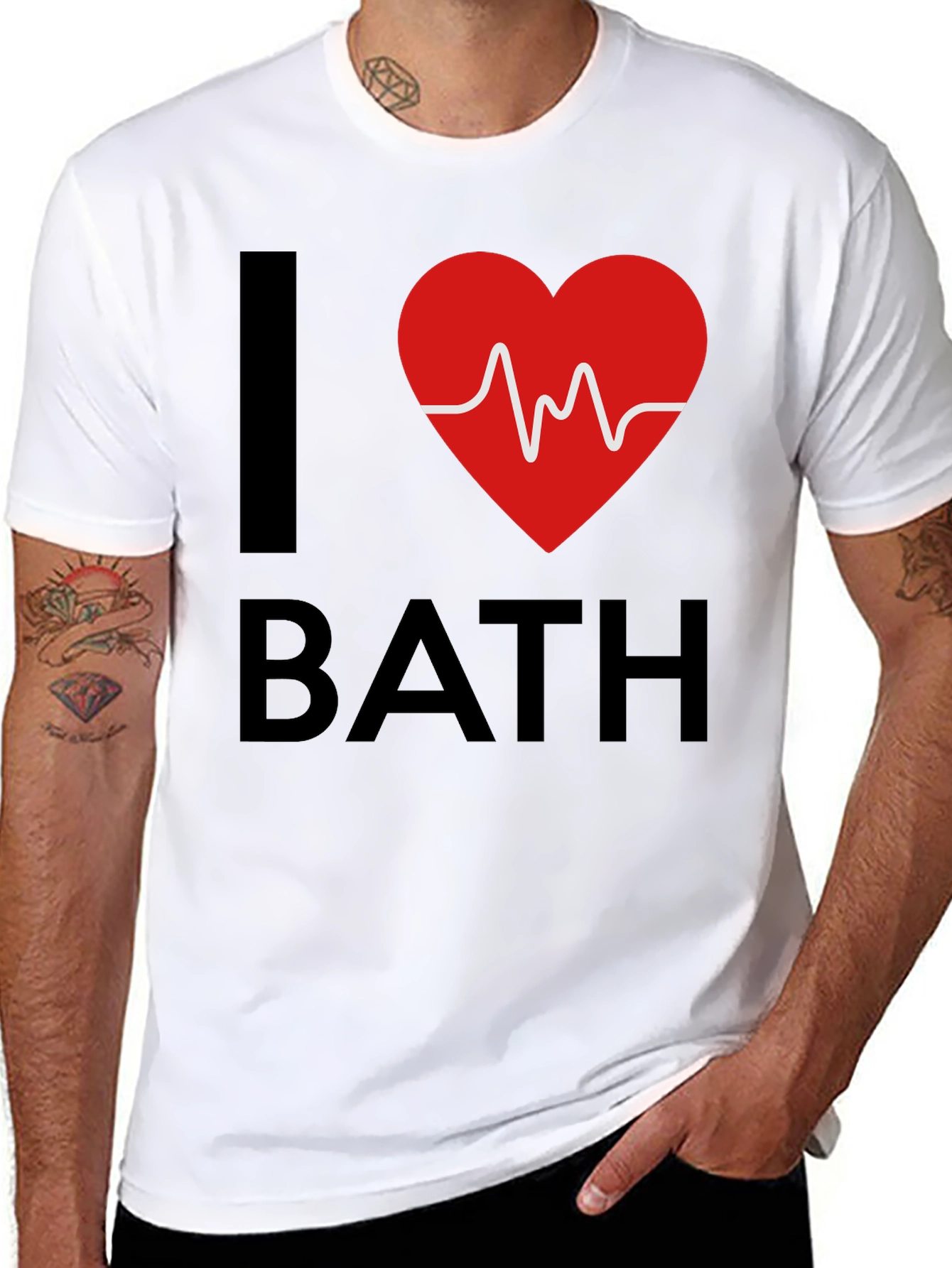 I Heart Bath T-Shirt