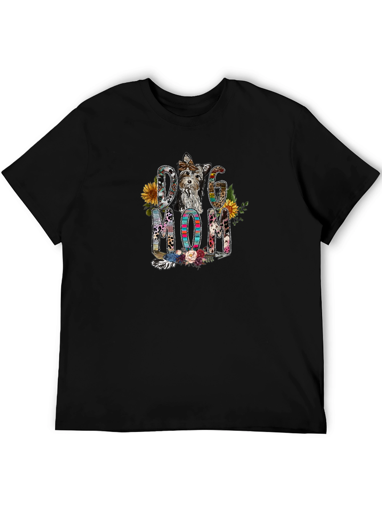 Dog Mom T-Shirt - Yorkshire Terrier Design