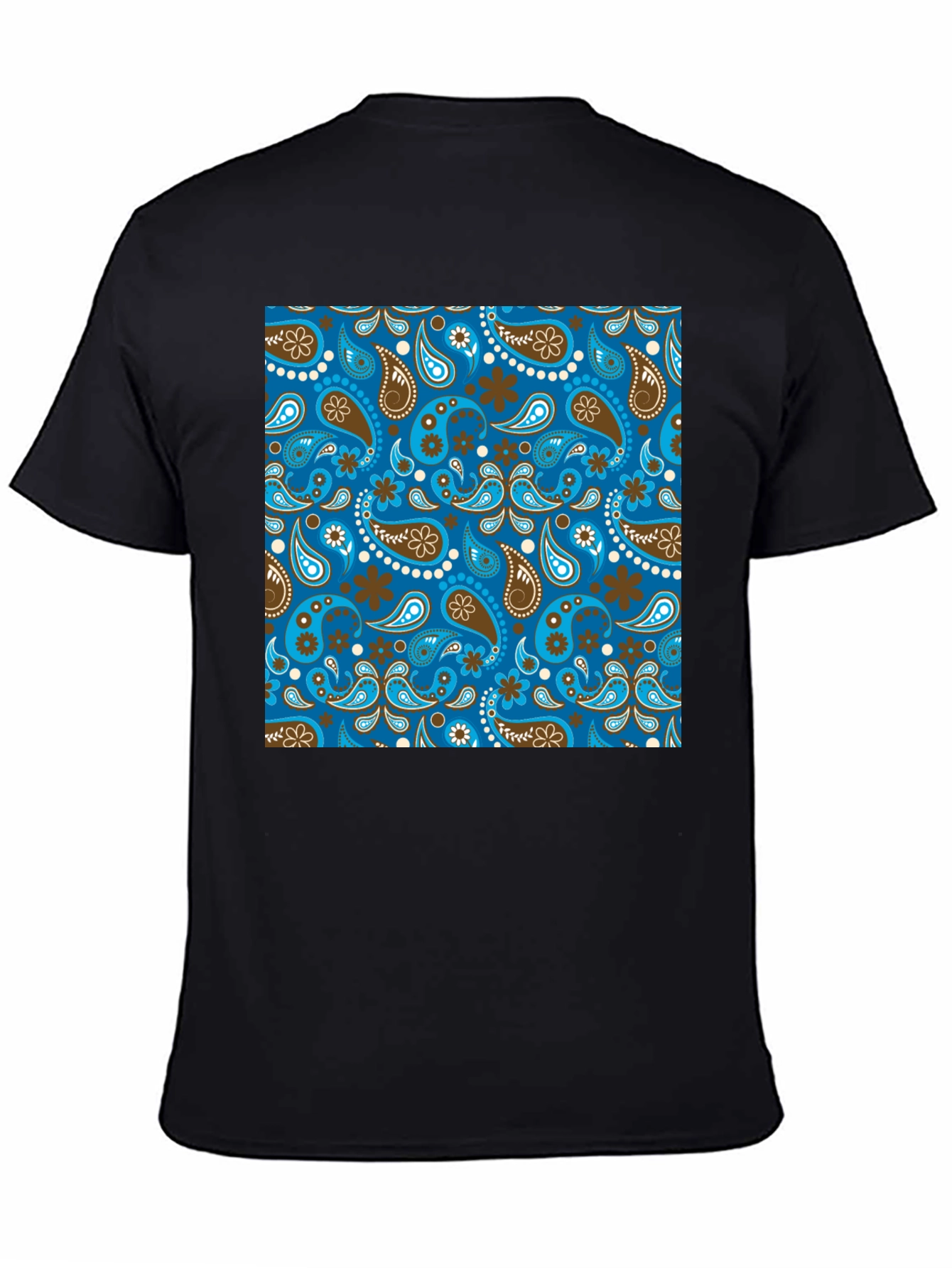 Paisley Pattern T-Shirt - Stylish & Unique
