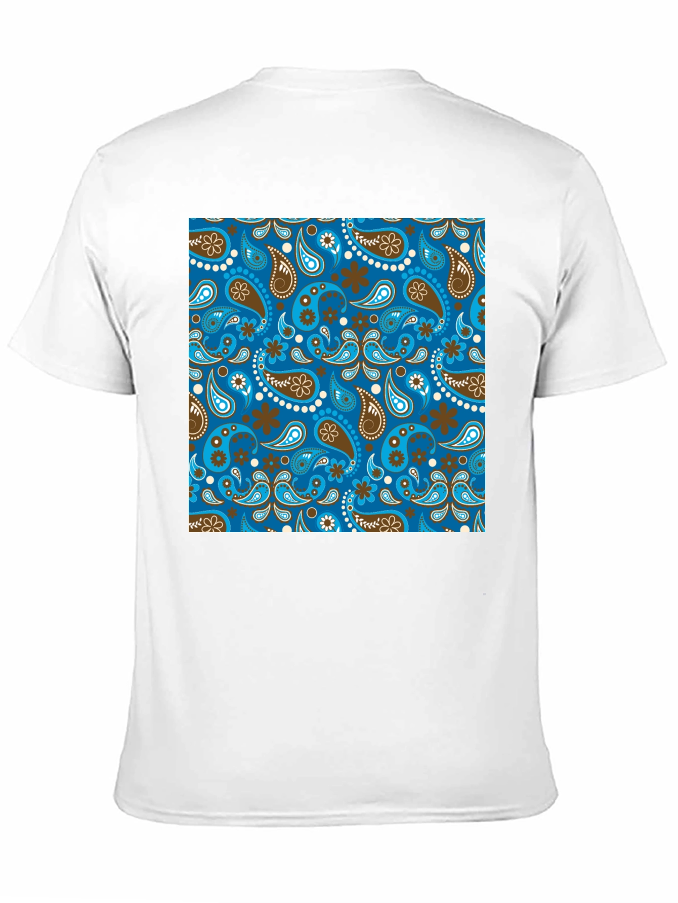 Paisley Pattern T-Shirt - Stylish & Unique