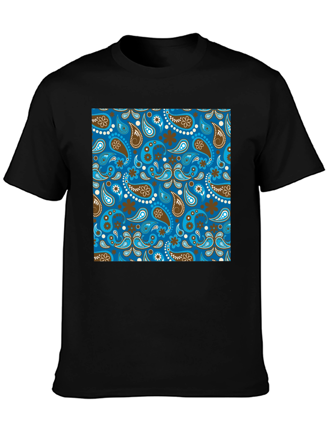 Paisley Pattern T-Shirt - Stylish & Unique