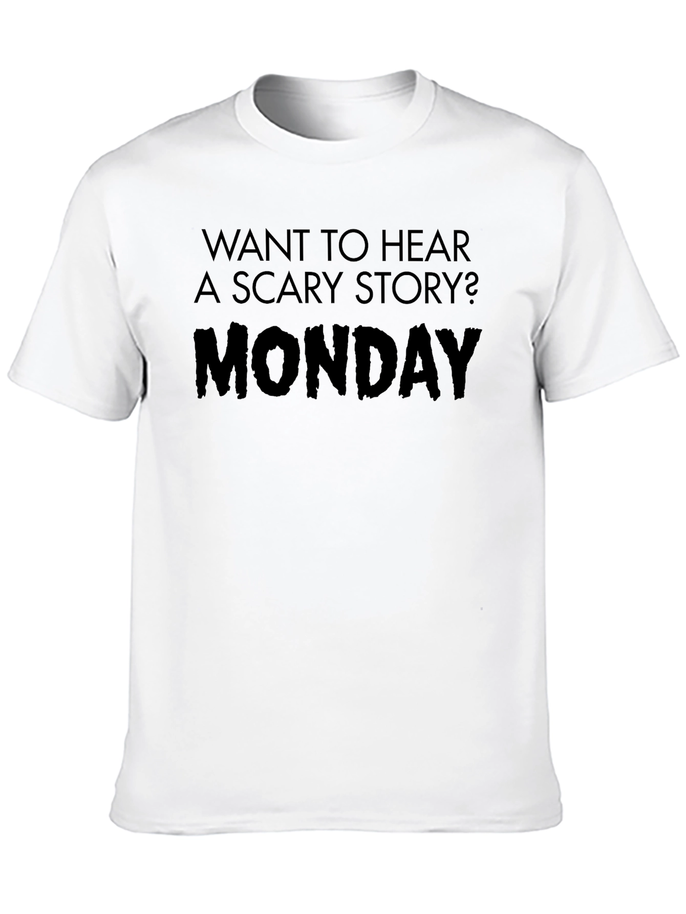 Monday Scary Story Graphic Tee