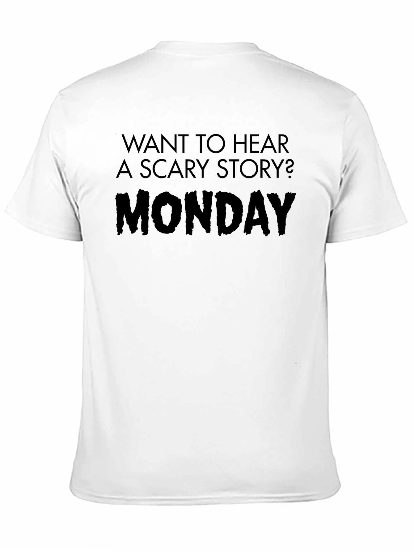 Monday Scary Story Graphic Tee