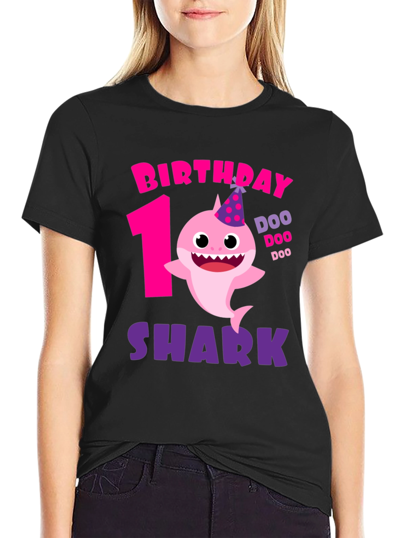 Baby Shark Birthday T-Shirt - First Birthday Outfit