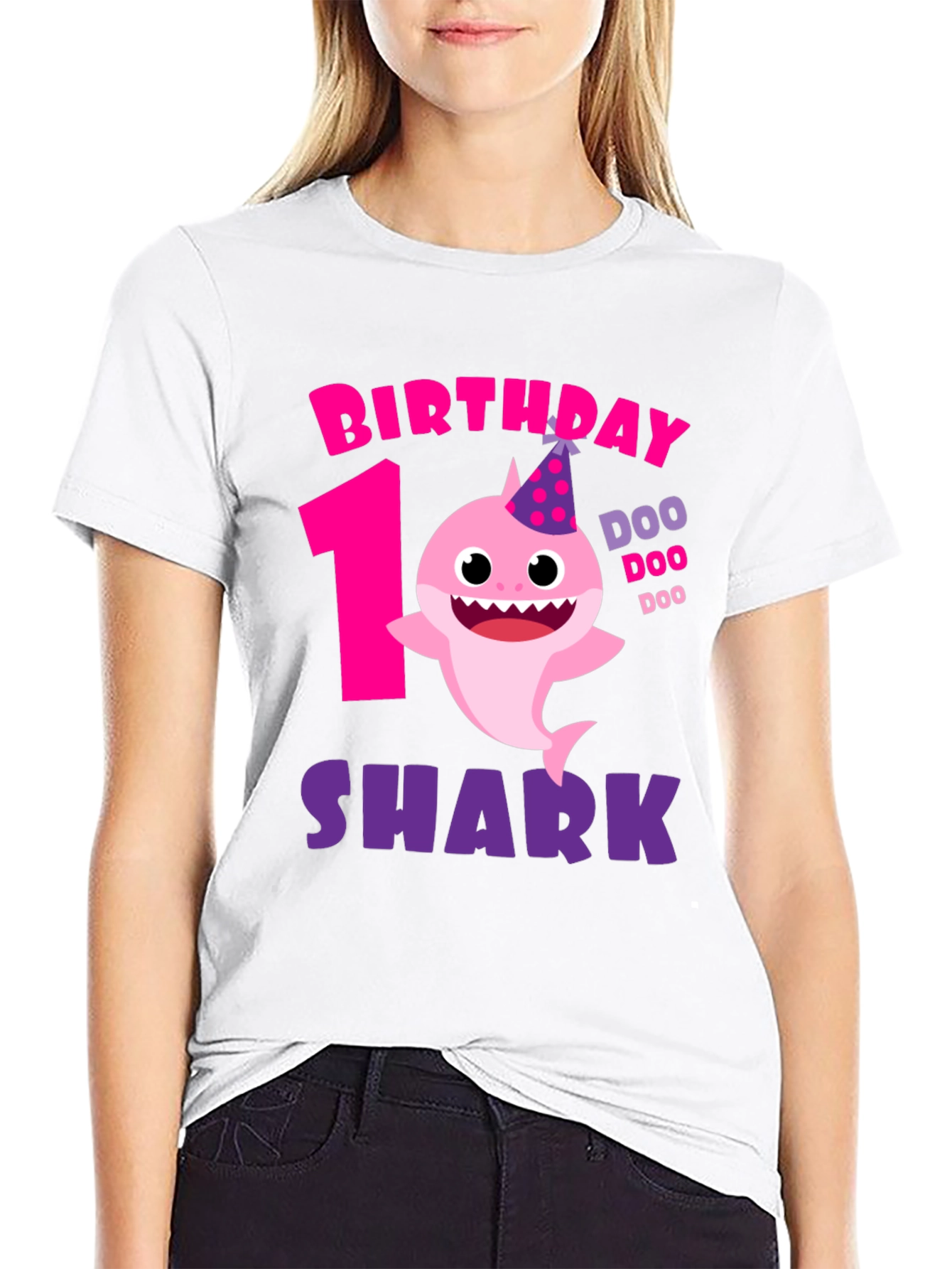Baby Shark Birthday T-Shirt - First Birthday Outfit