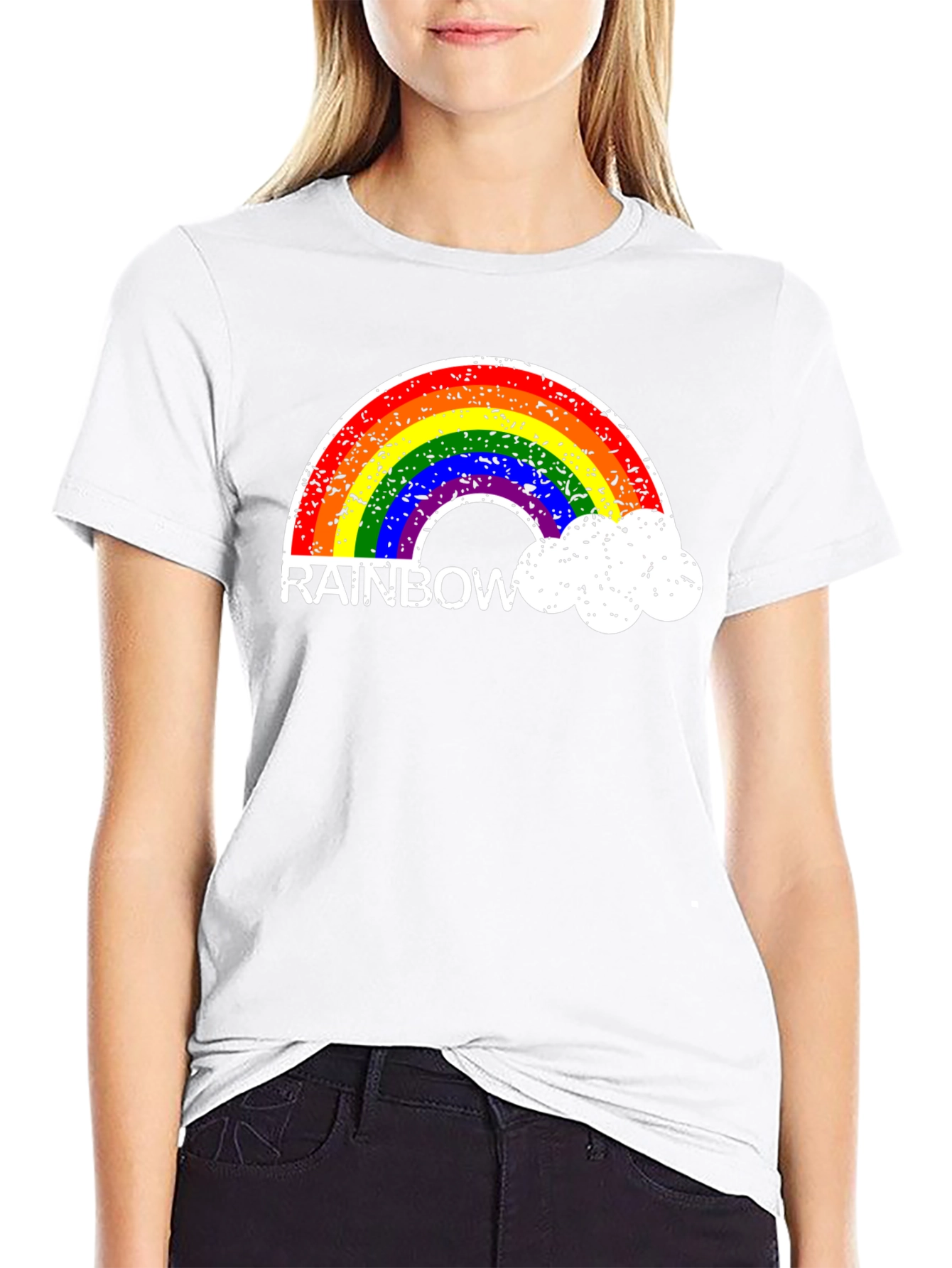 Rainbow Pride Graphic Tee - Soft Cotton Blend