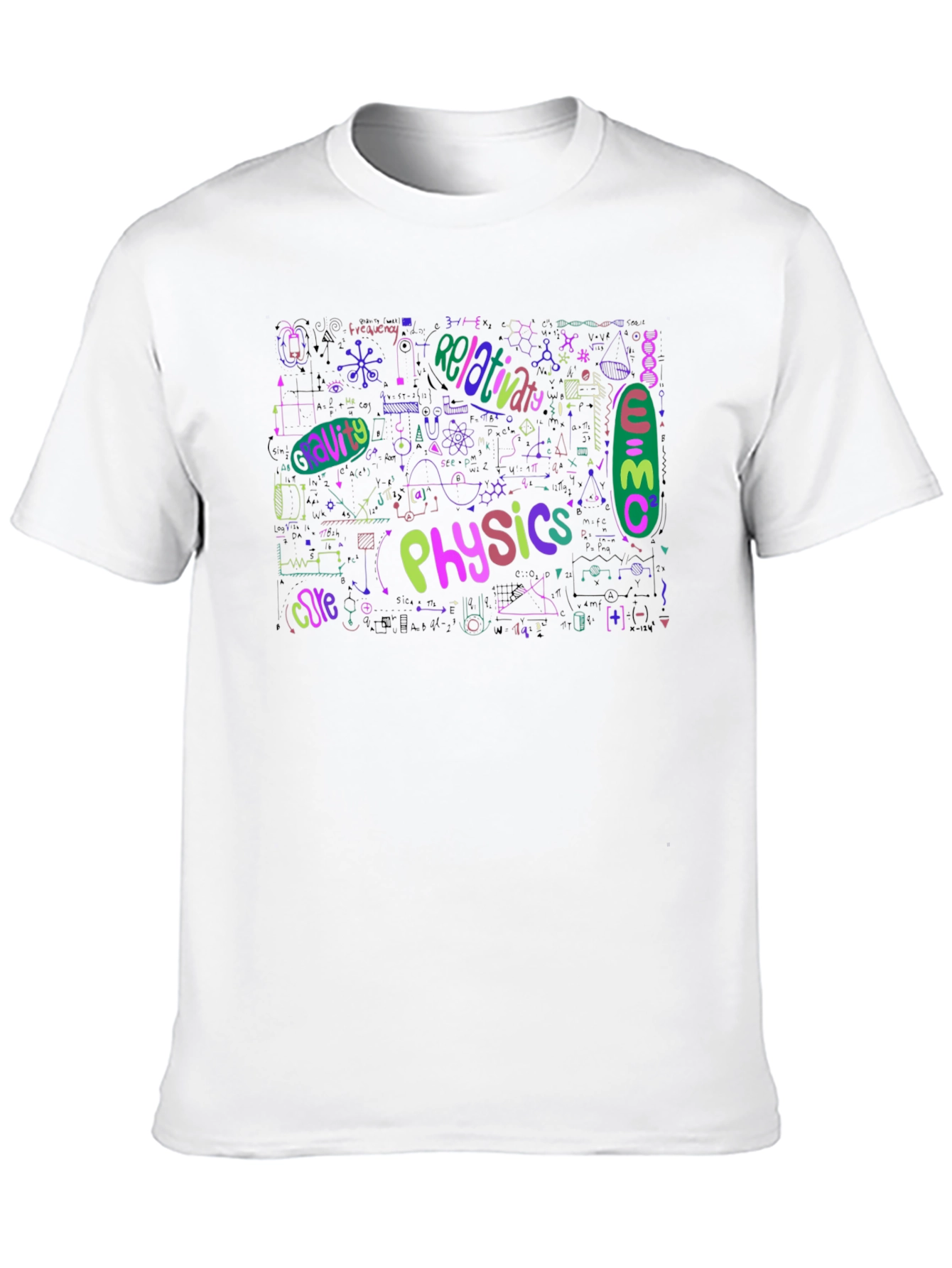 Physics Doodle T-Shirt - Science Graphic Tee