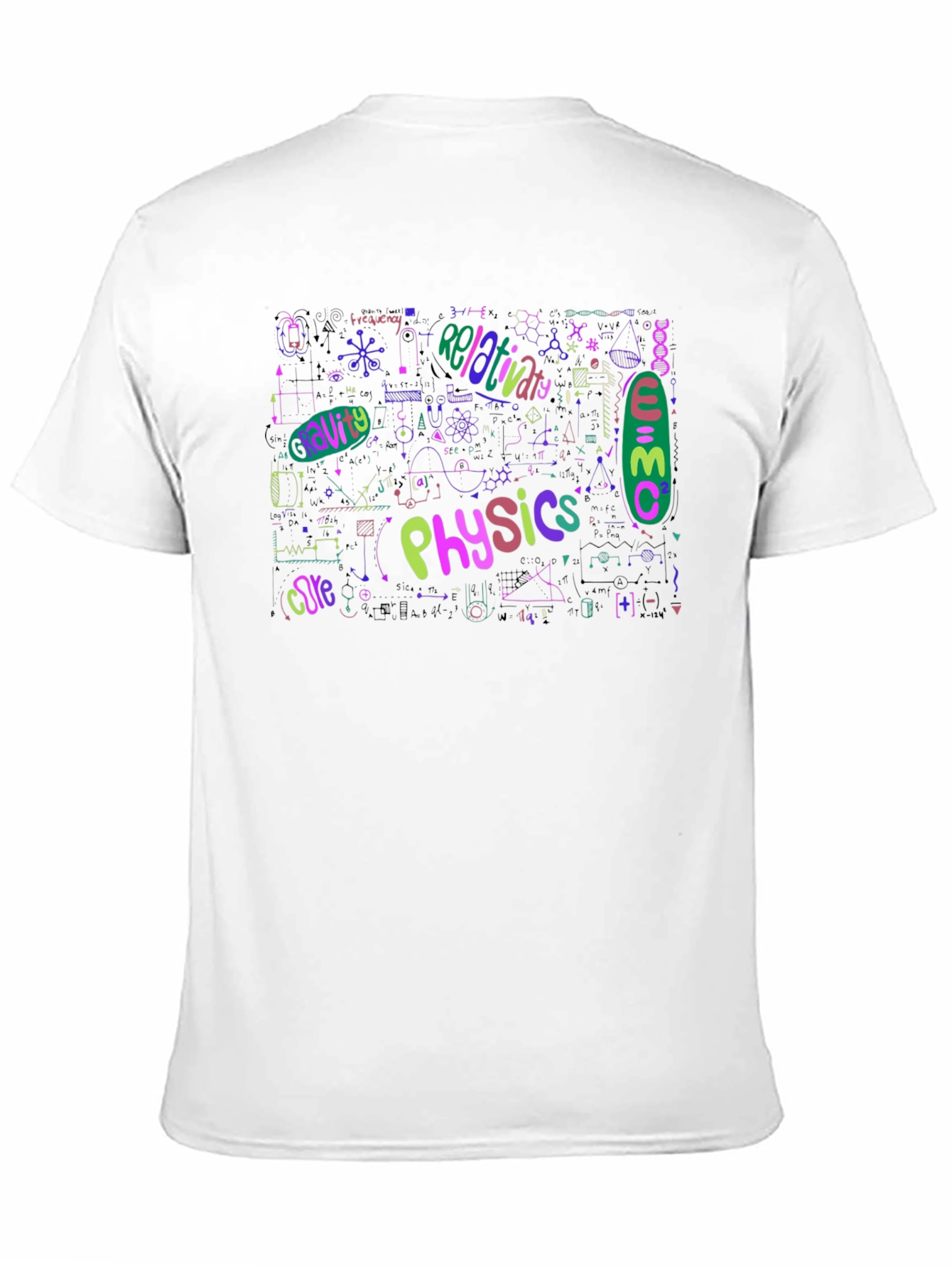 Physics Doodle T-Shirt - Science Graphic Tee