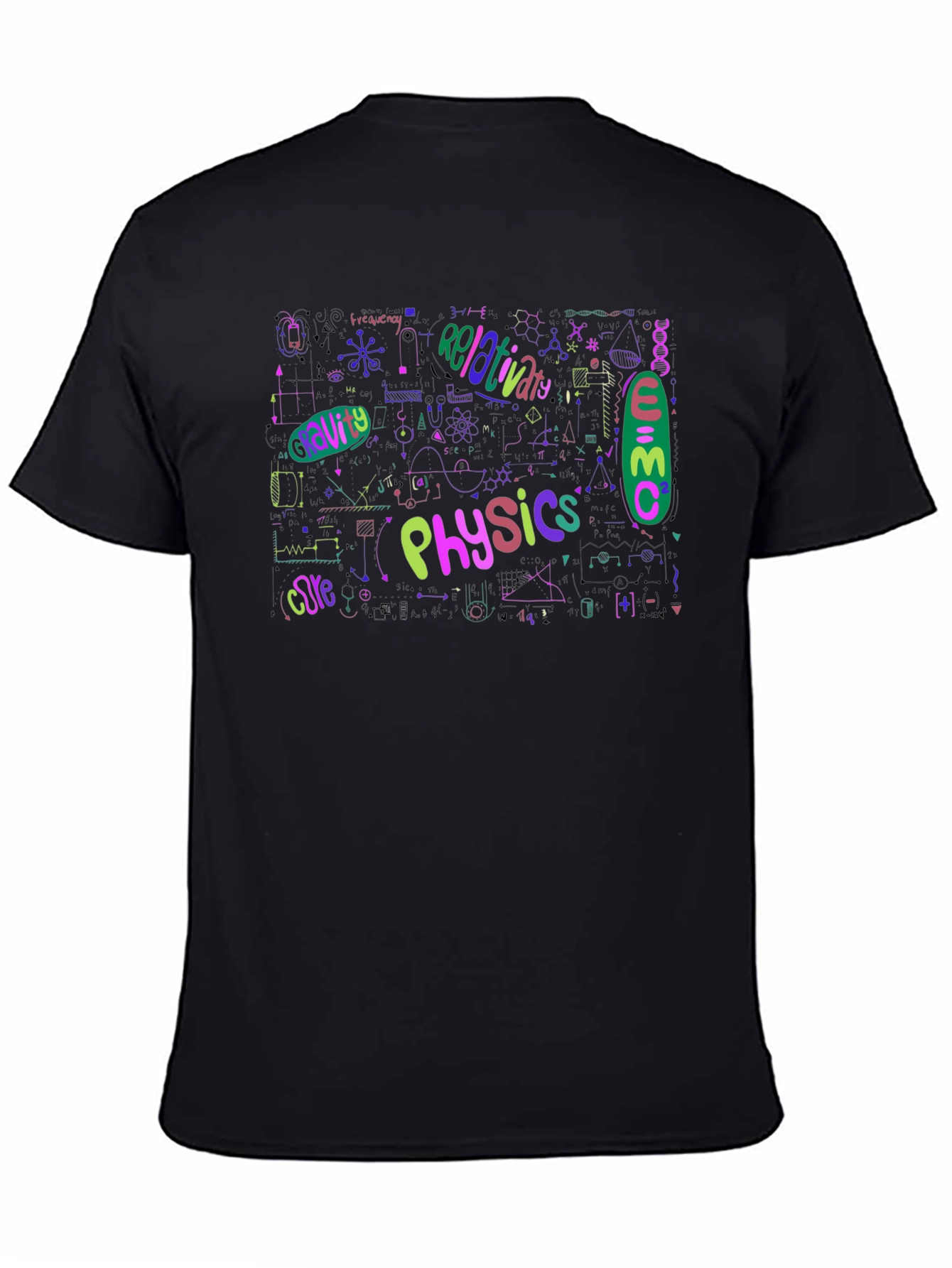 Physics Doodle T-Shirt - Science Graphic Tee