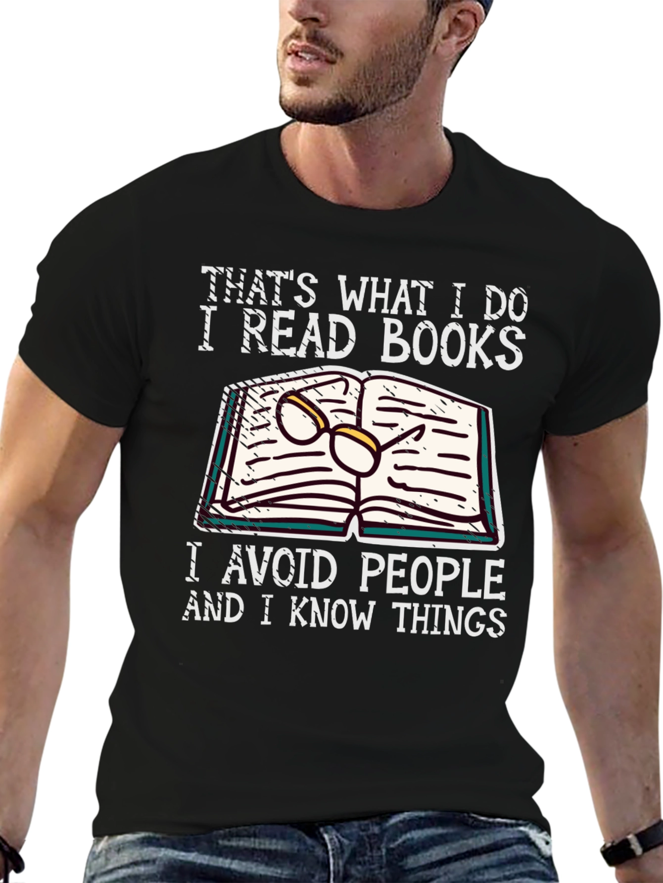 I Read Books Graphic Tee