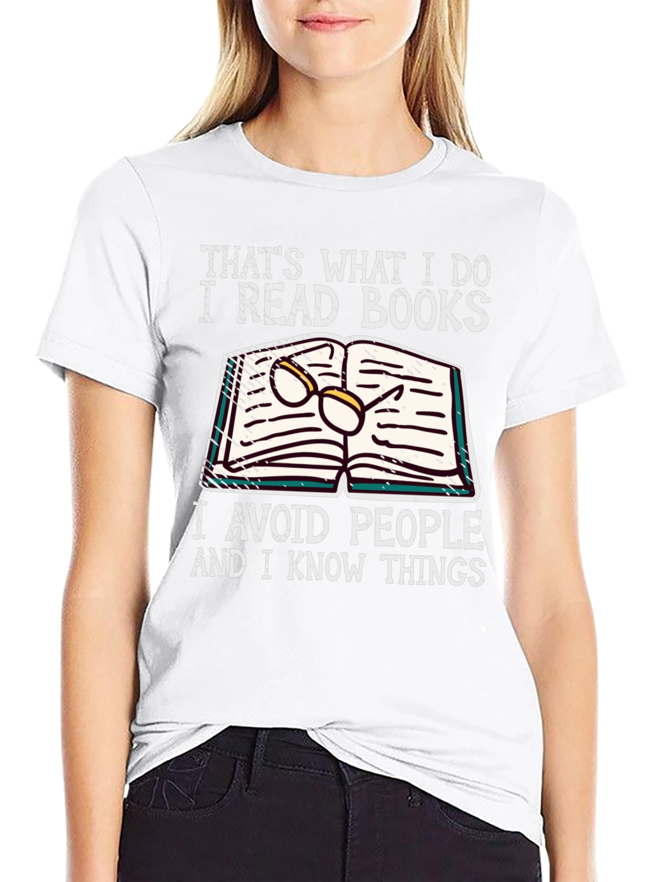 I Read Books Graphic Tee