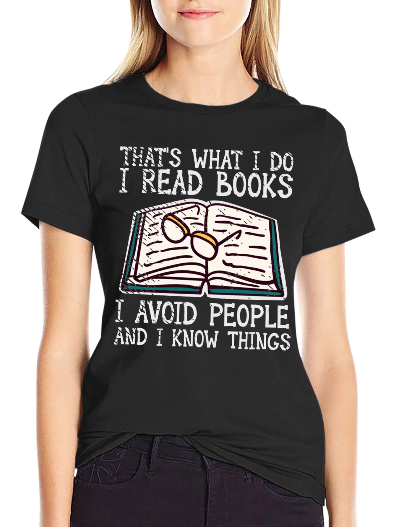 I Read Books Graphic Tee