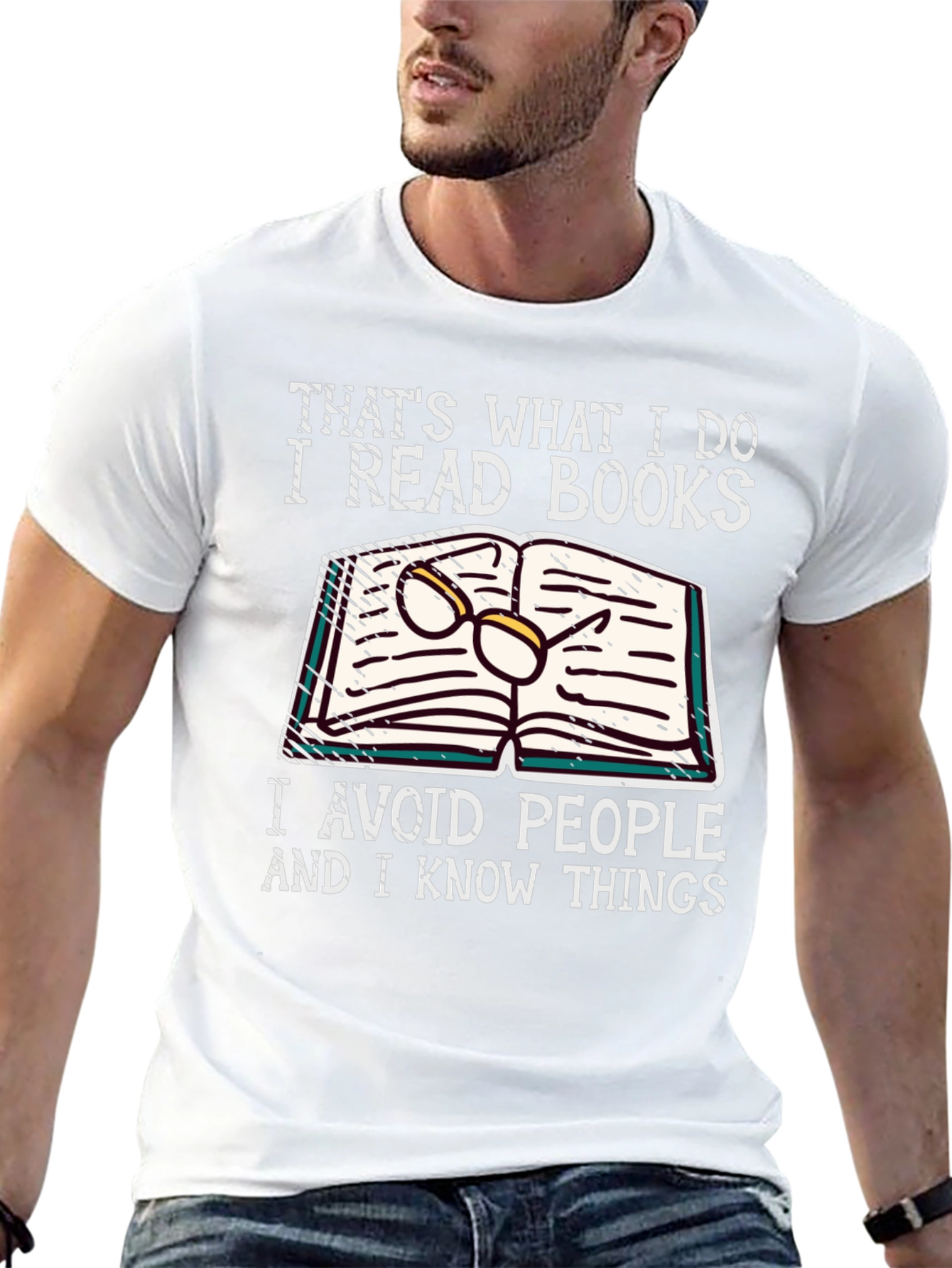 I Read Books Graphic Tee