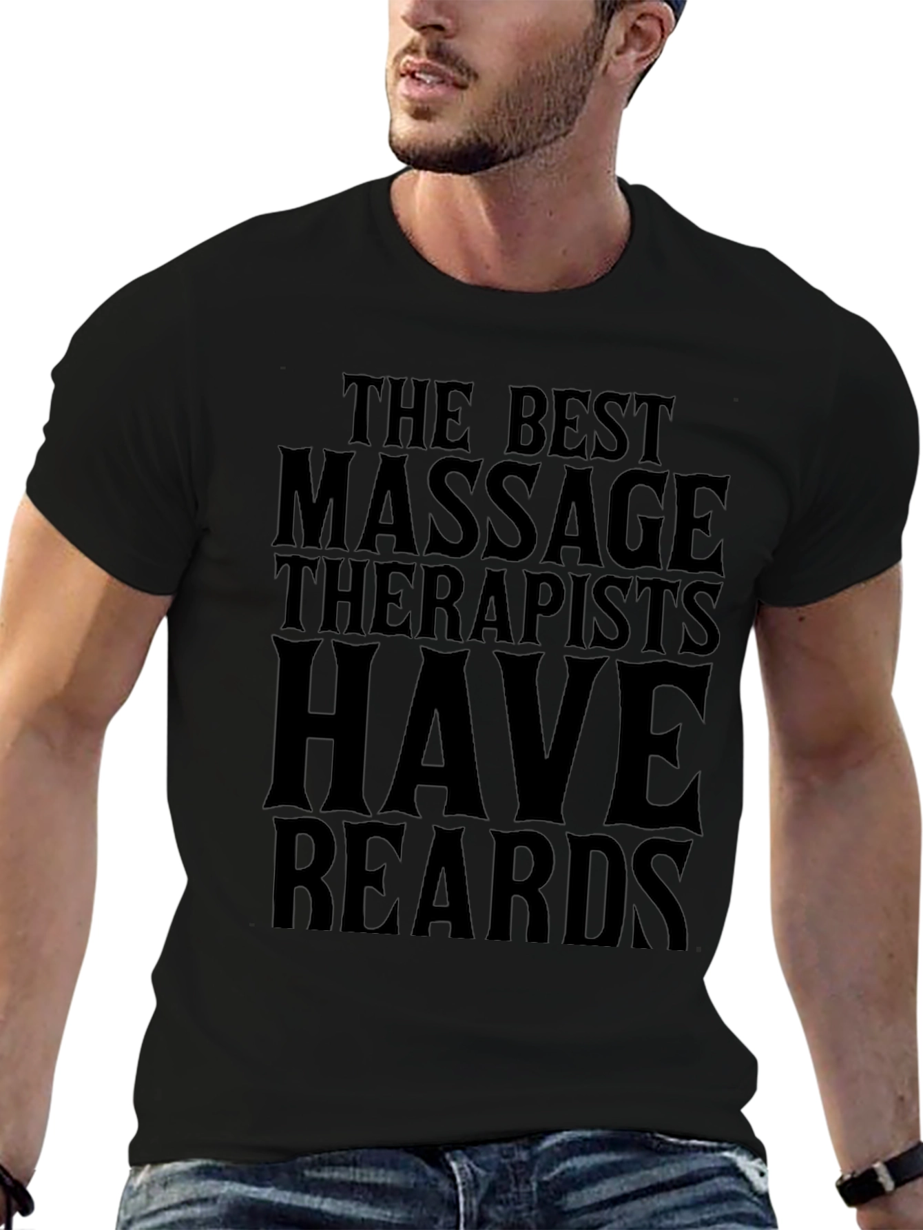 Massage Therapist T-Shirt - Bearded Therapists