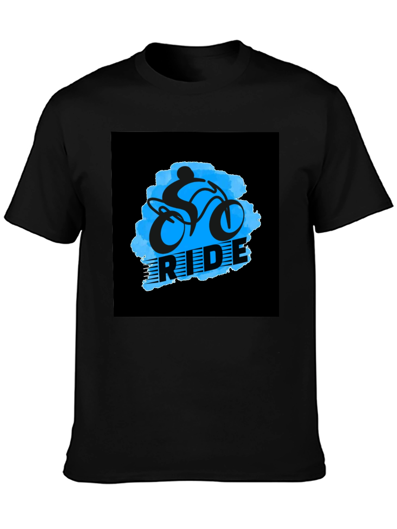 Ride Graphic Black T-Shirt