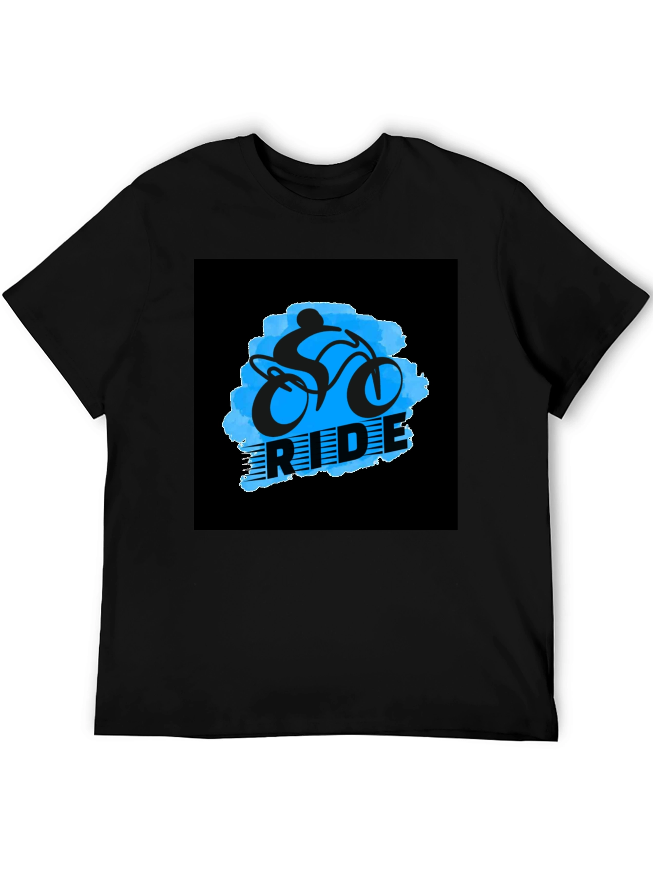 Ride Graphic Black T-Shirt