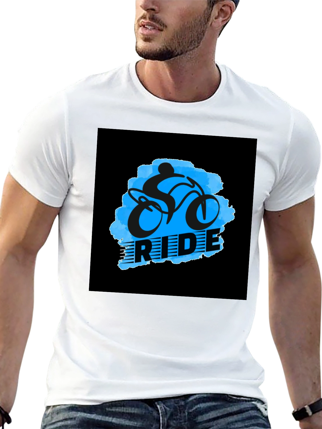 Ride Graphic Black T-Shirt