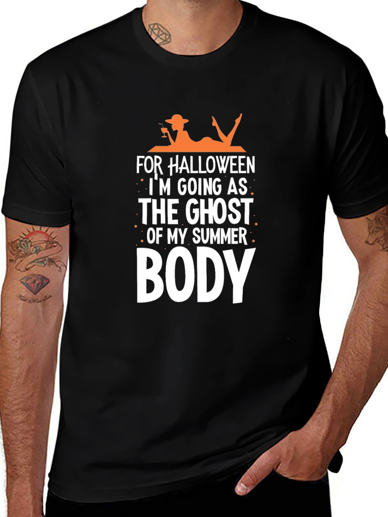 Ghost of My Summer Body Halloween T-Shirt