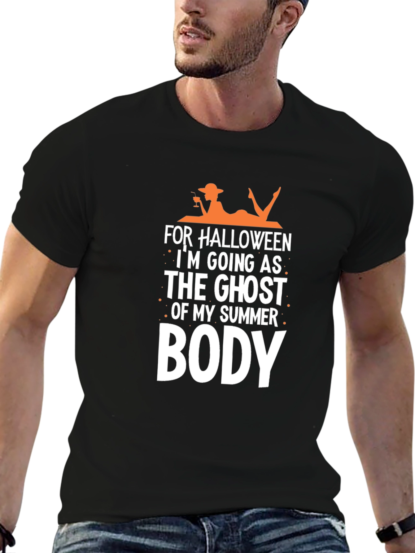 Ghost of My Summer Body Halloween T-Shirt