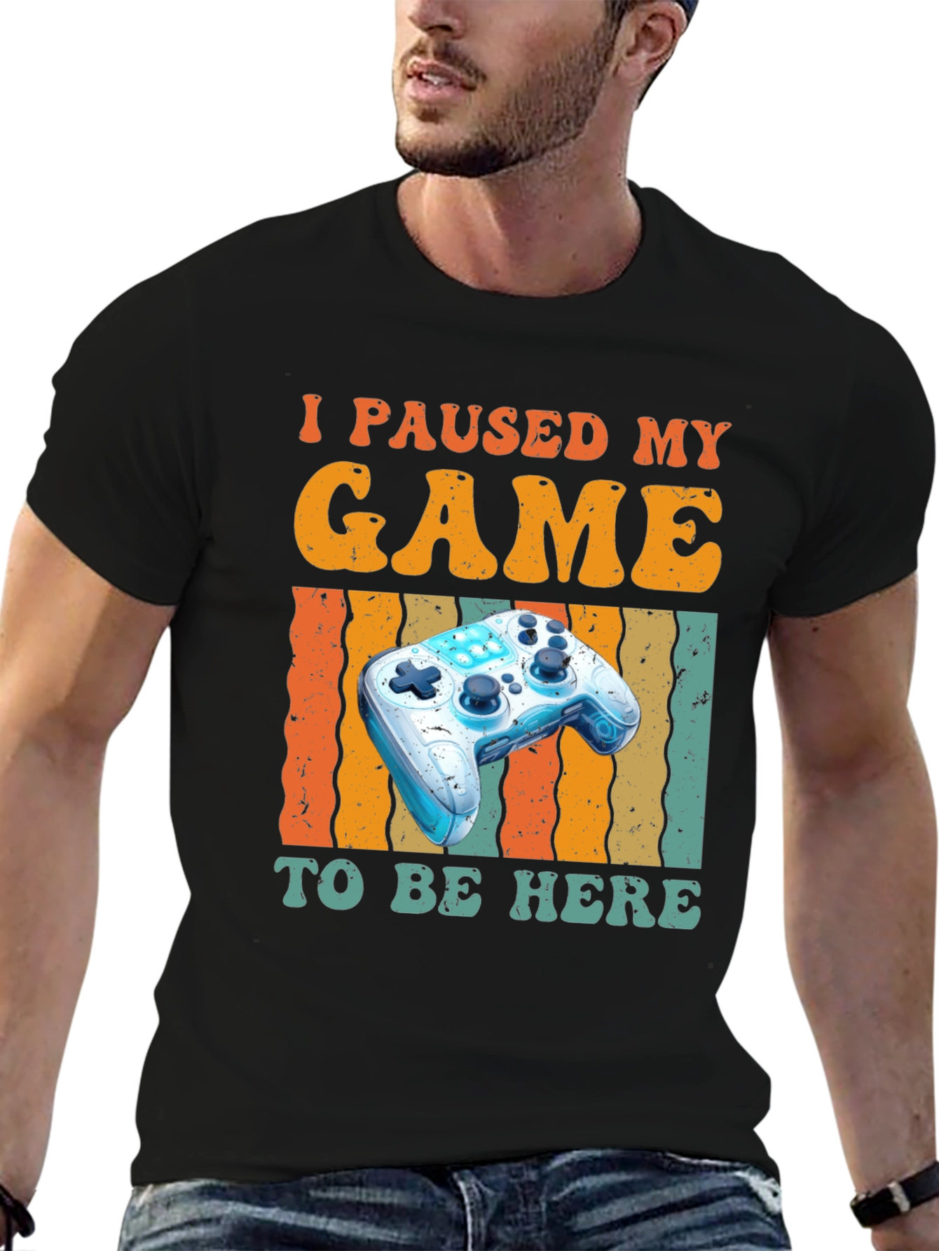 Gamer T-Shirt - I Paused My Game Graphic Tee