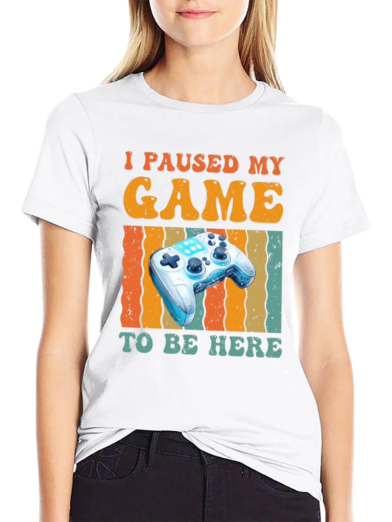 Gamer T-Shirt - I Paused My Game Graphic Tee