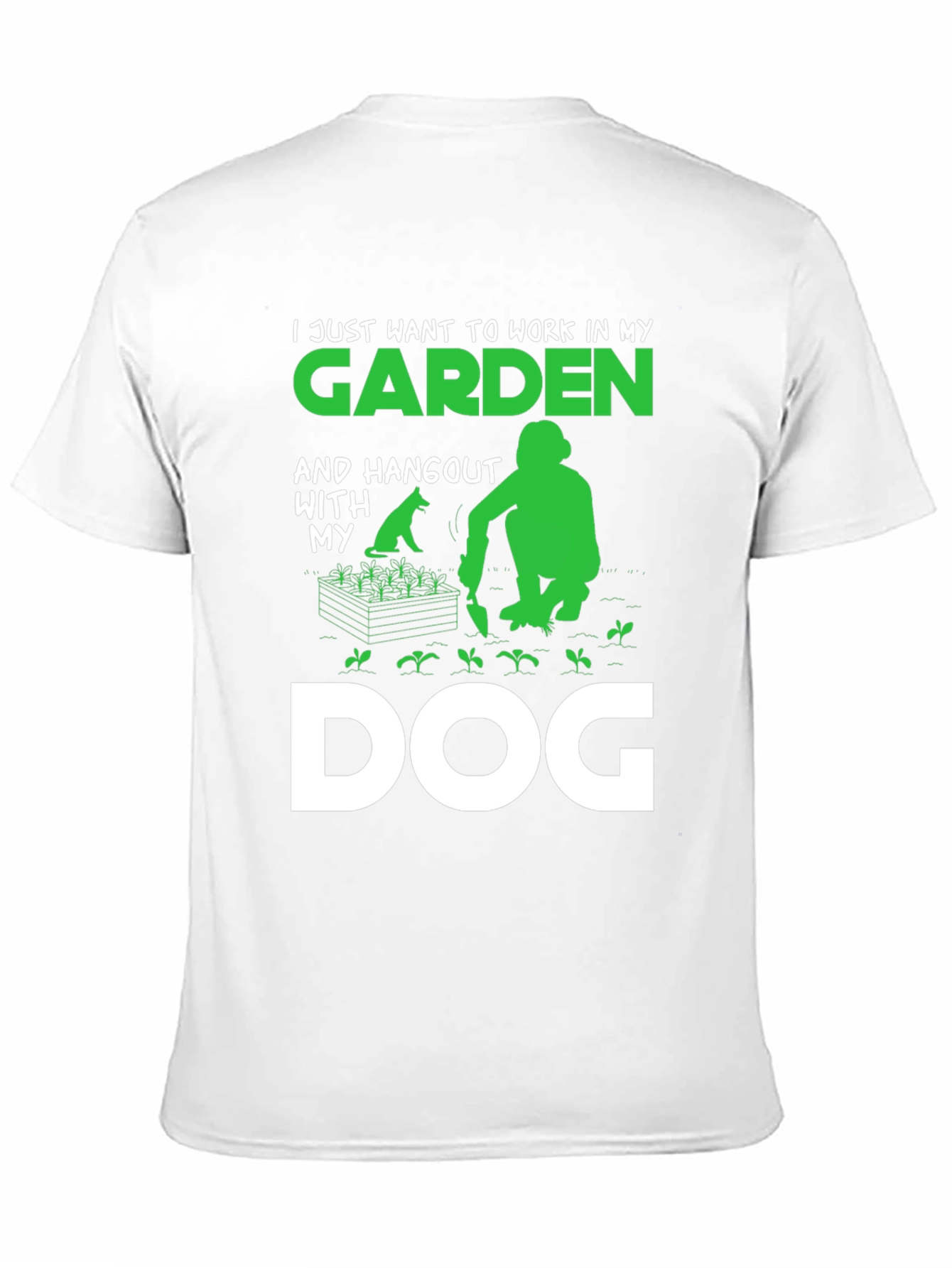 Gardening and Dog Lover T-Shirt