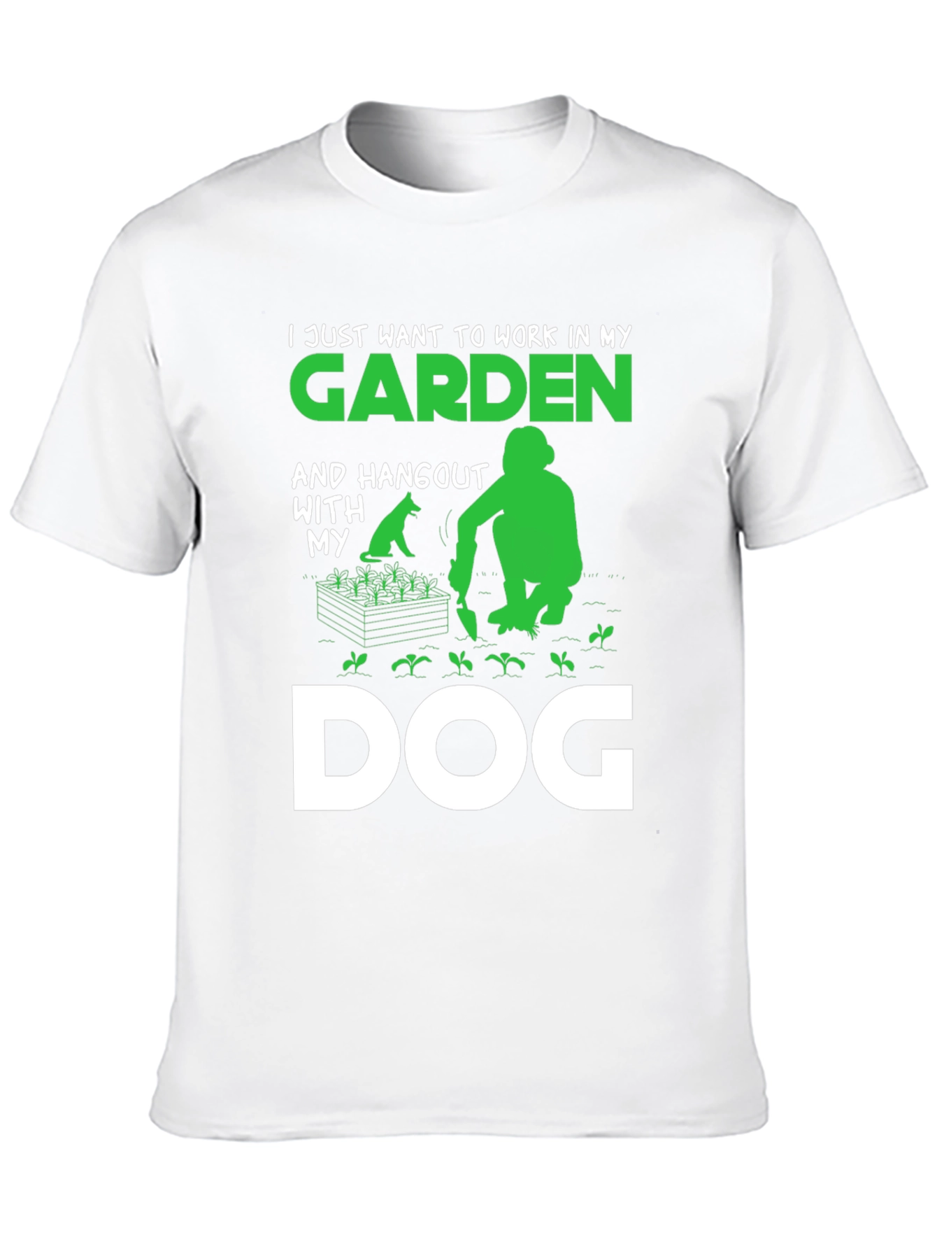 Gardening and Dog Lover T-Shirt
