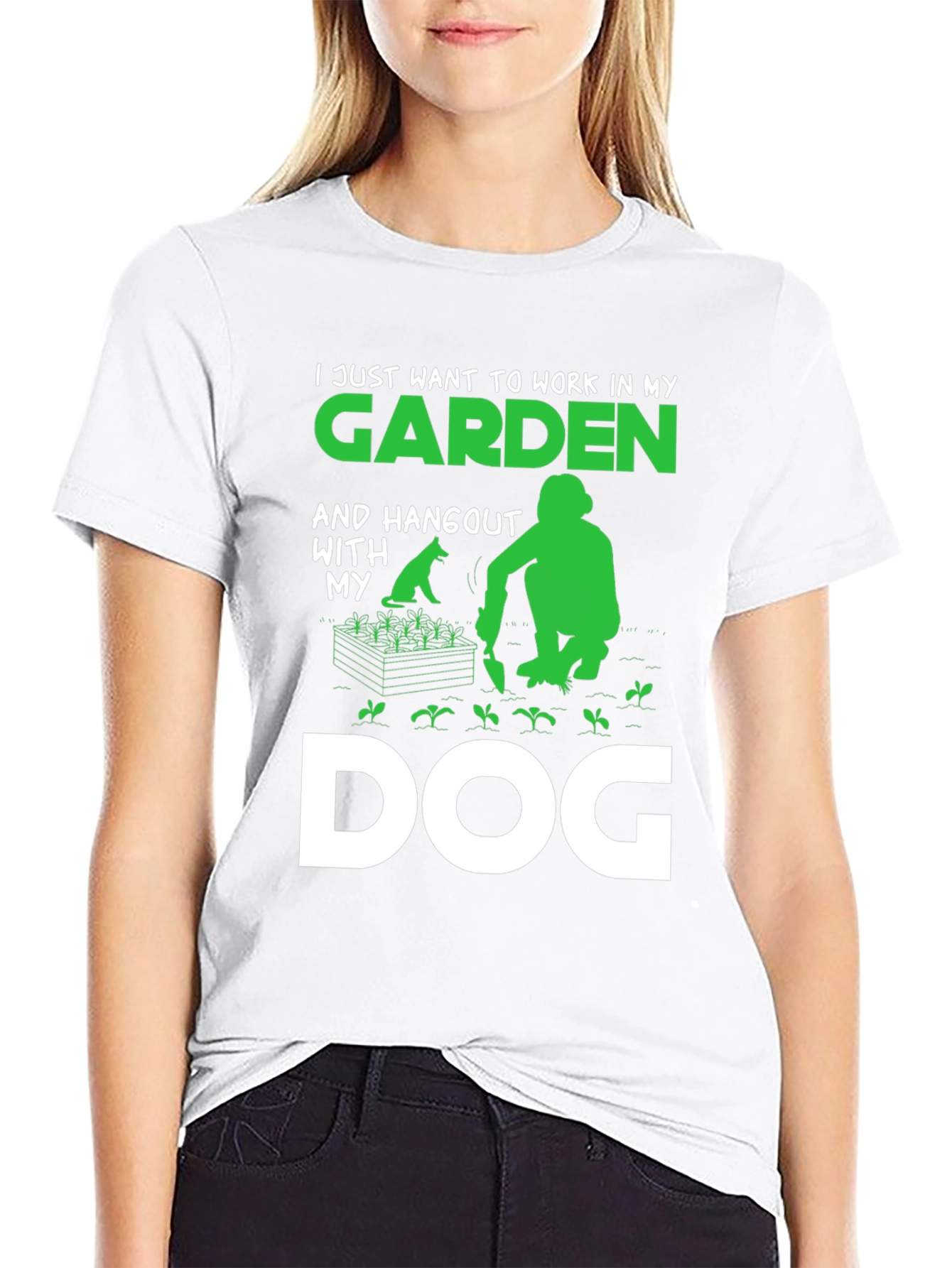 Gardening and Dog Lover T-Shirt