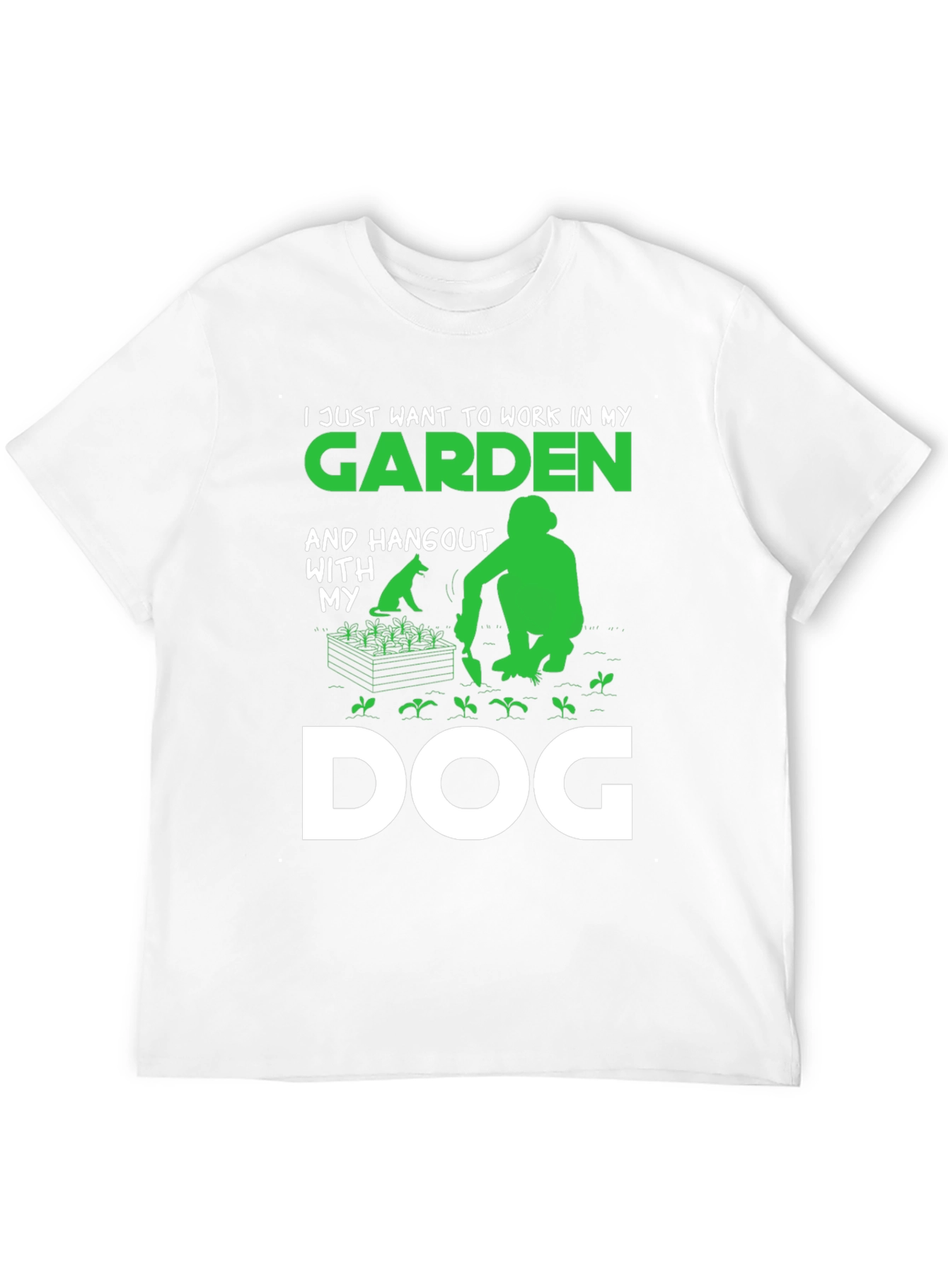 Gardening and Dog Lover T-Shirt