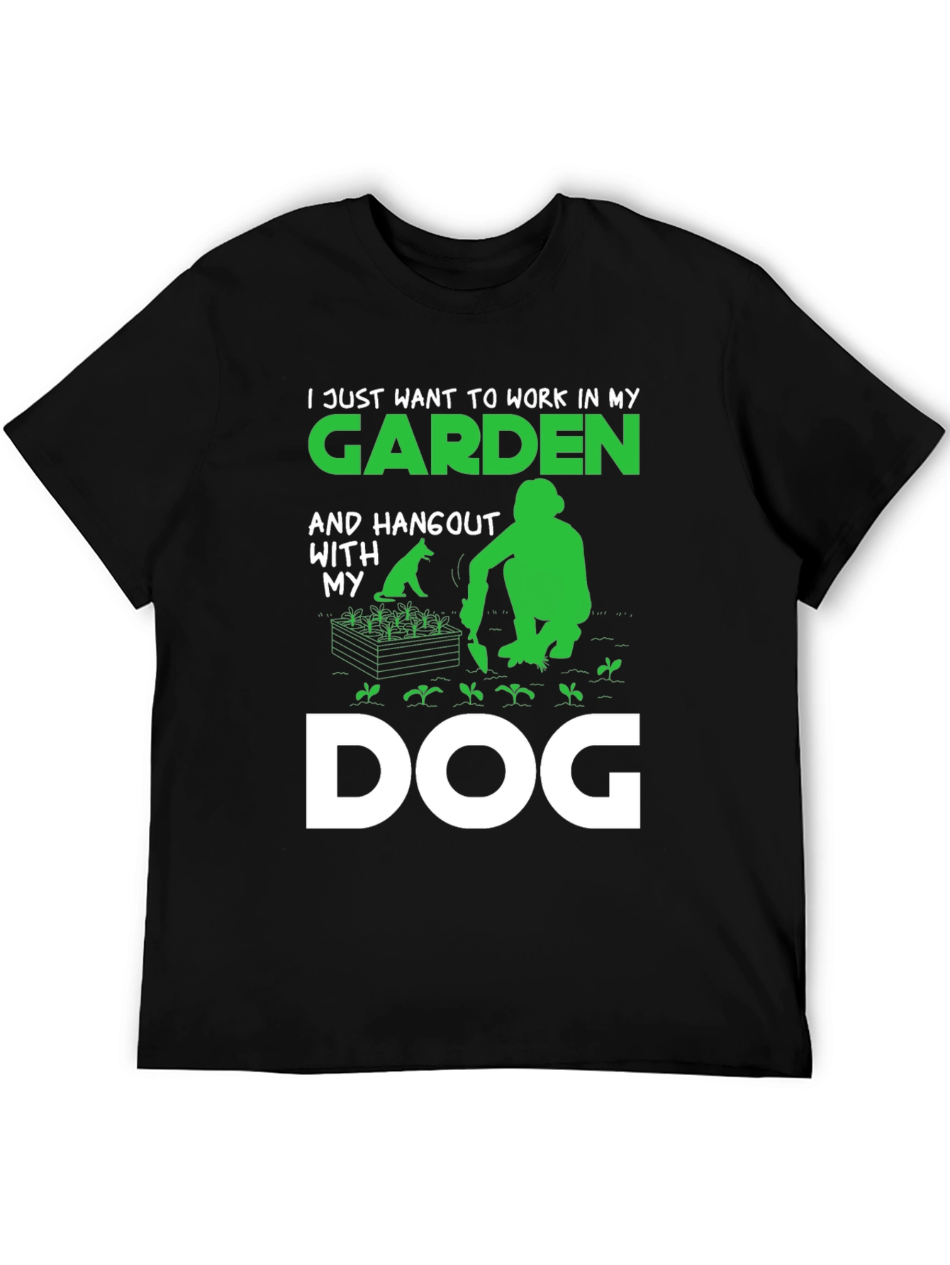 Gardening and Dog Lover T-Shirt