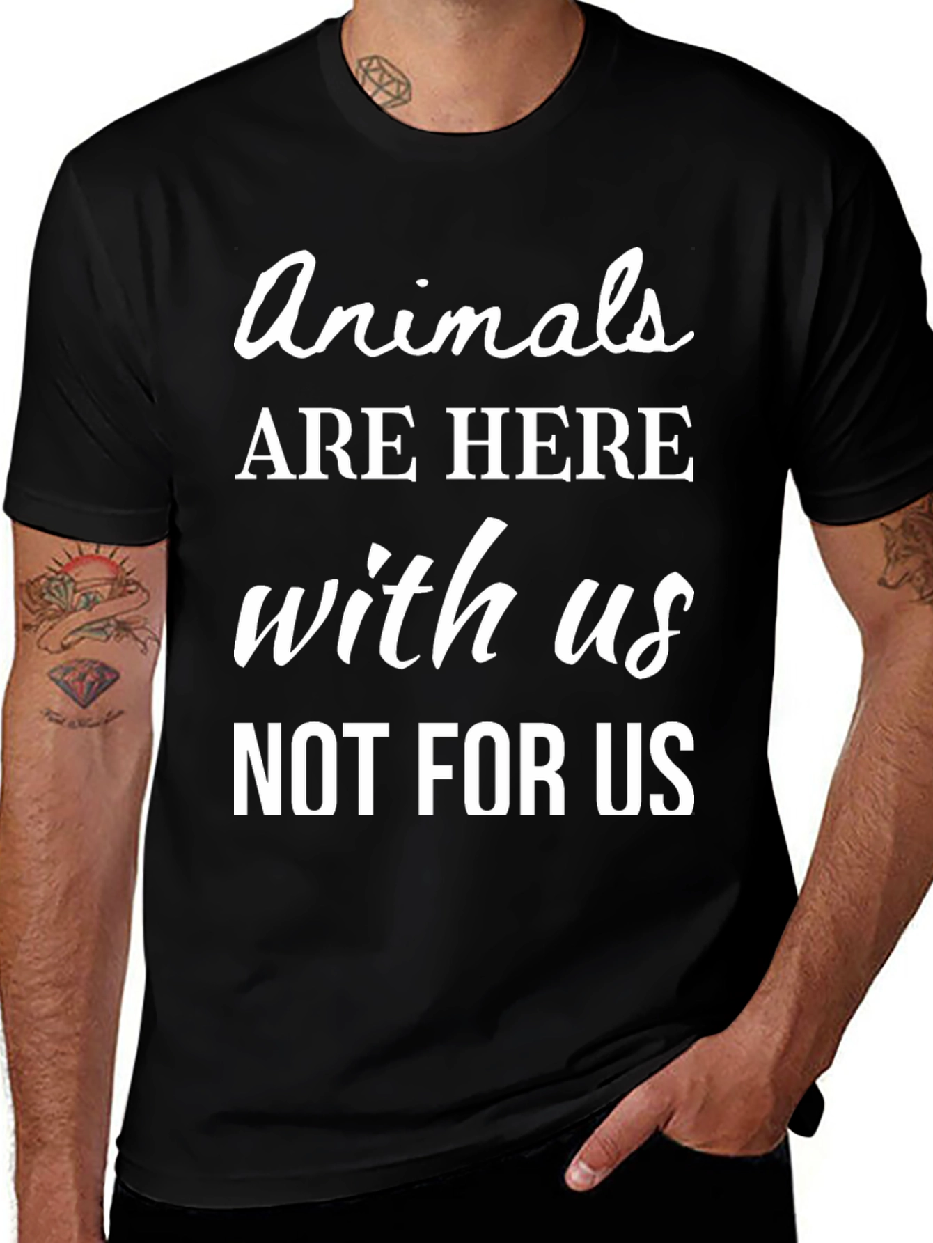 Animals Are Here With Us T-Shirt