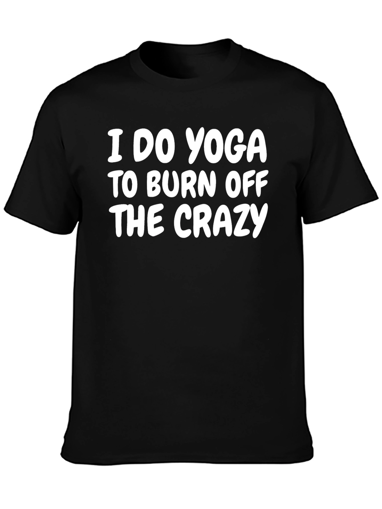Yoga Burn Crazy T-Shirt - Black