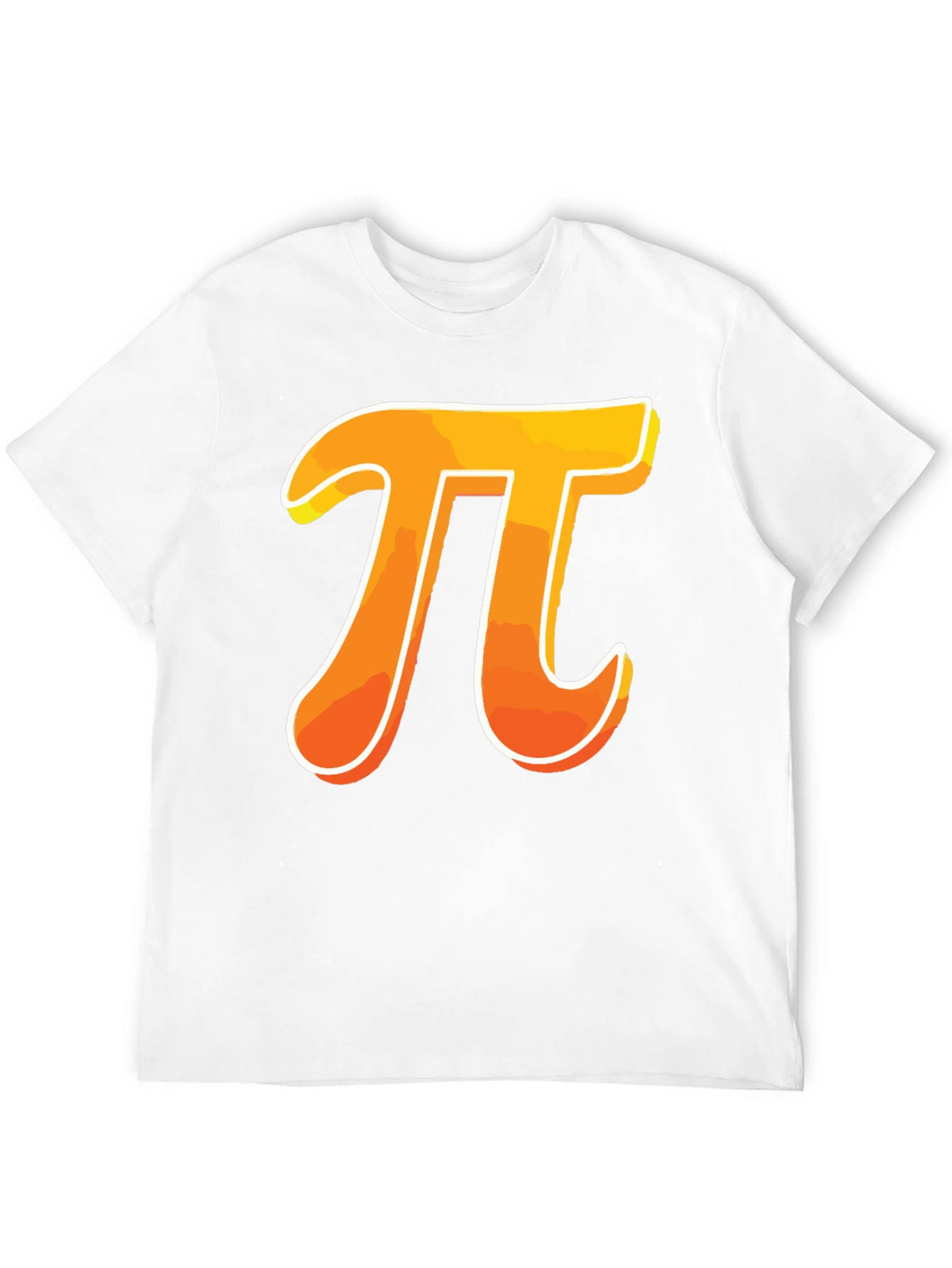 Pi Symbol Graphic T-Shirt