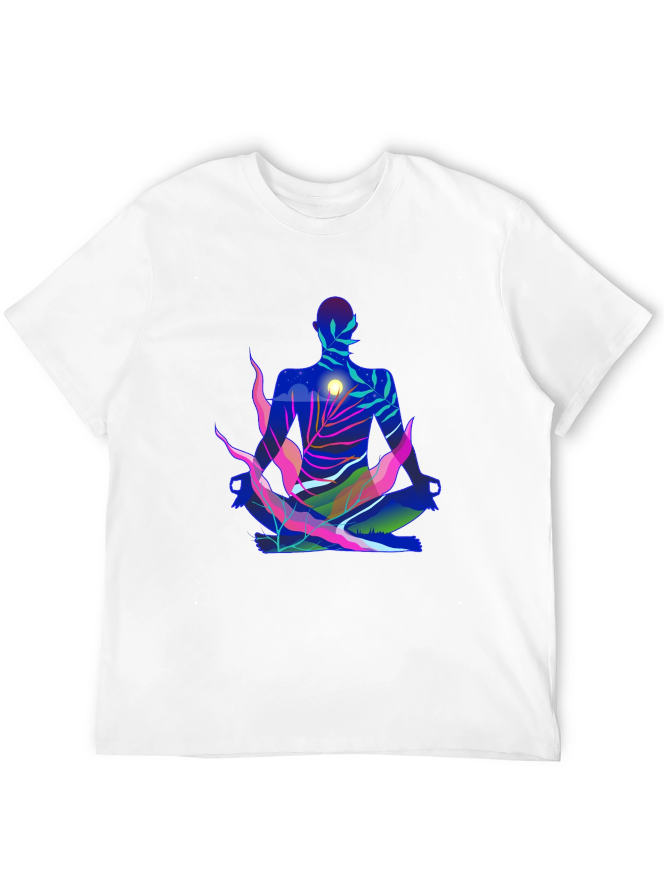 Zen Nature Meditating T-Shirt