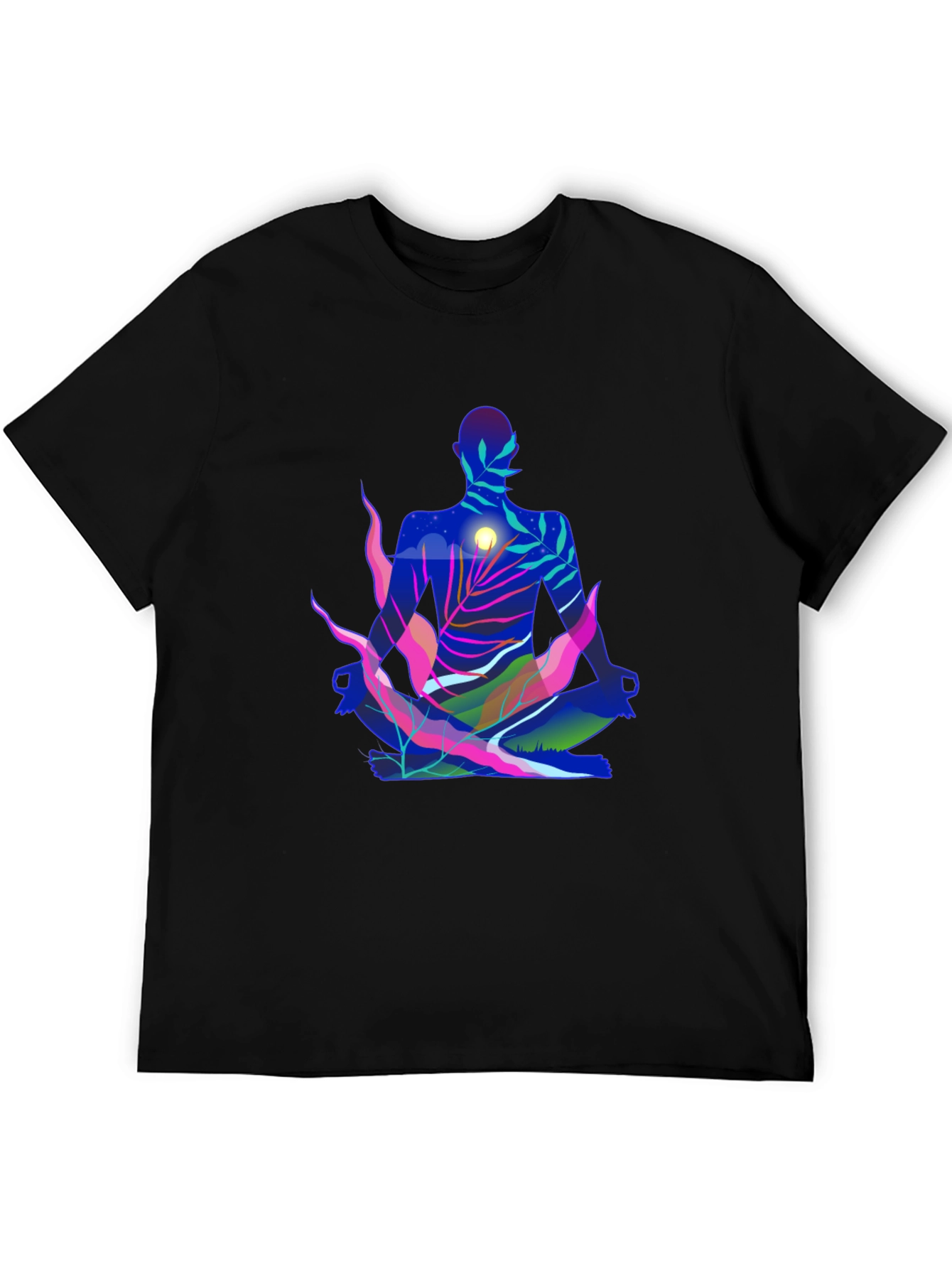 Zen Nature Meditating T-Shirt