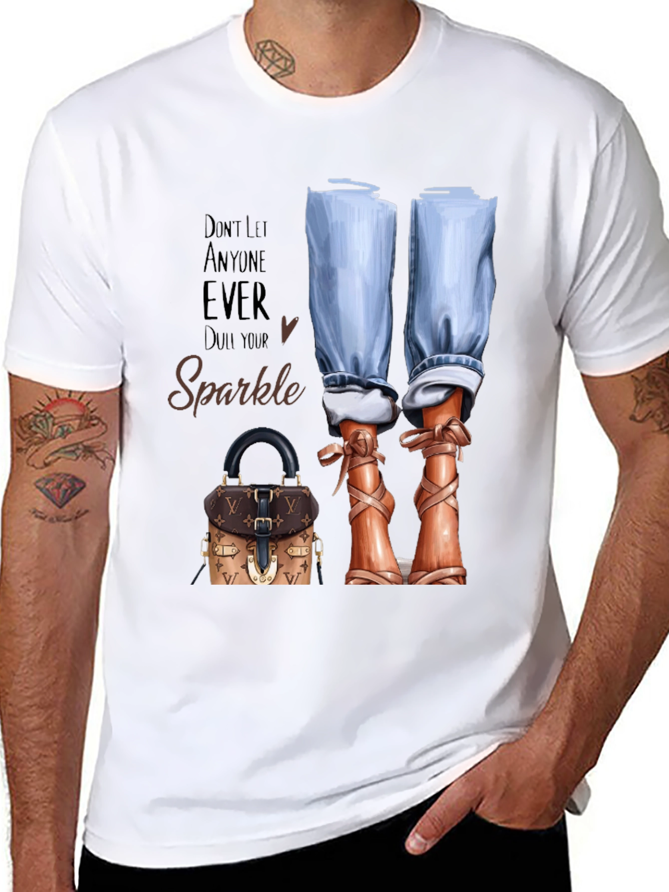 Sparkle Graphic Tee