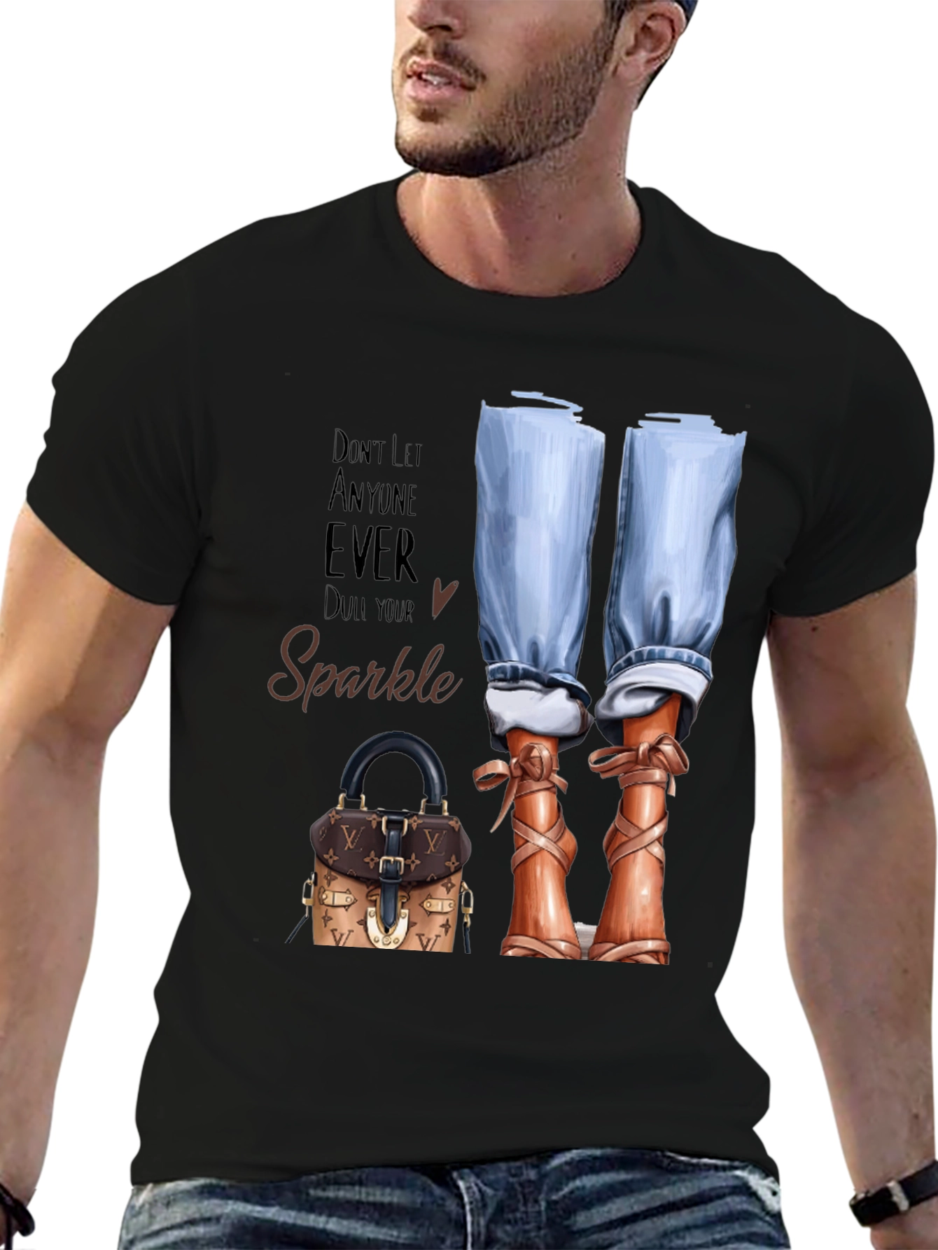 Sparkle Graphic Tee