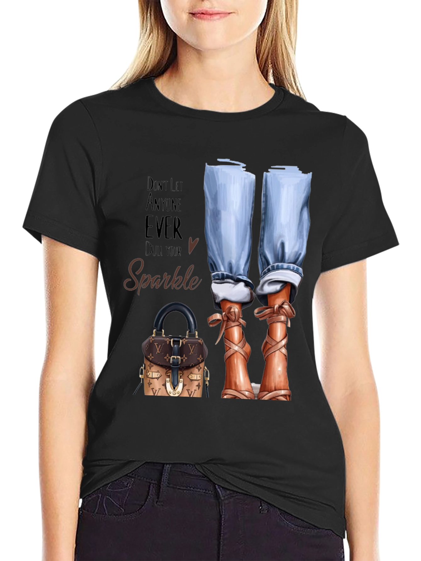 Sparkle Graphic Tee