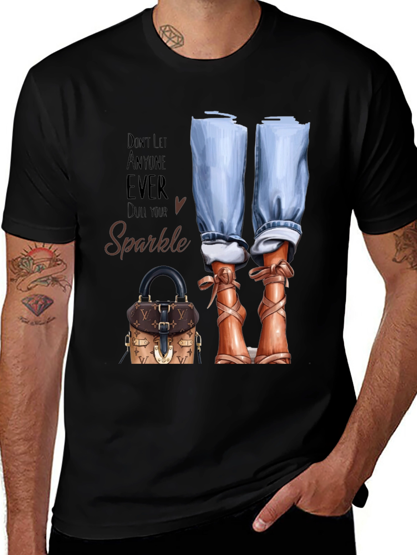Sparkle Graphic Tee