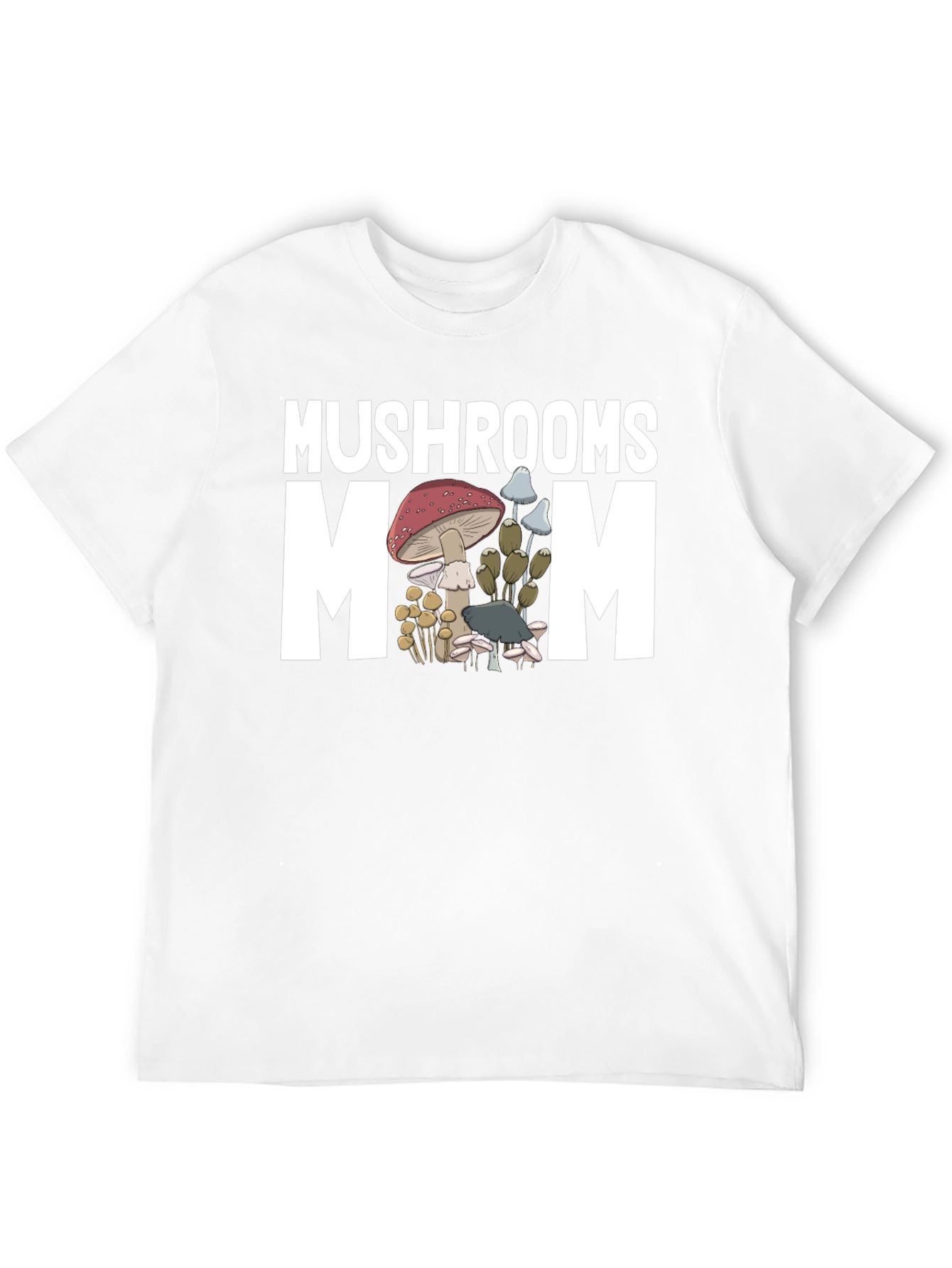 Mushrooms Mom Graphic T-Shirt