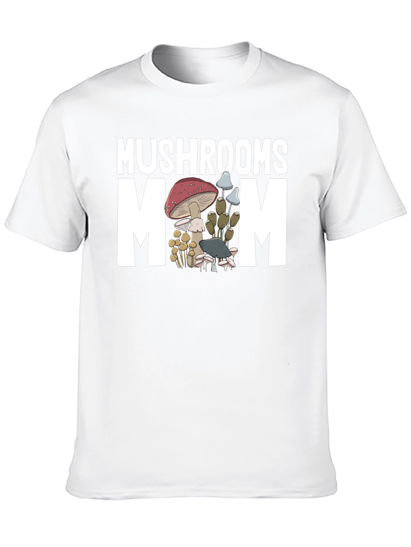 Mushrooms Mom Graphic T-Shirt