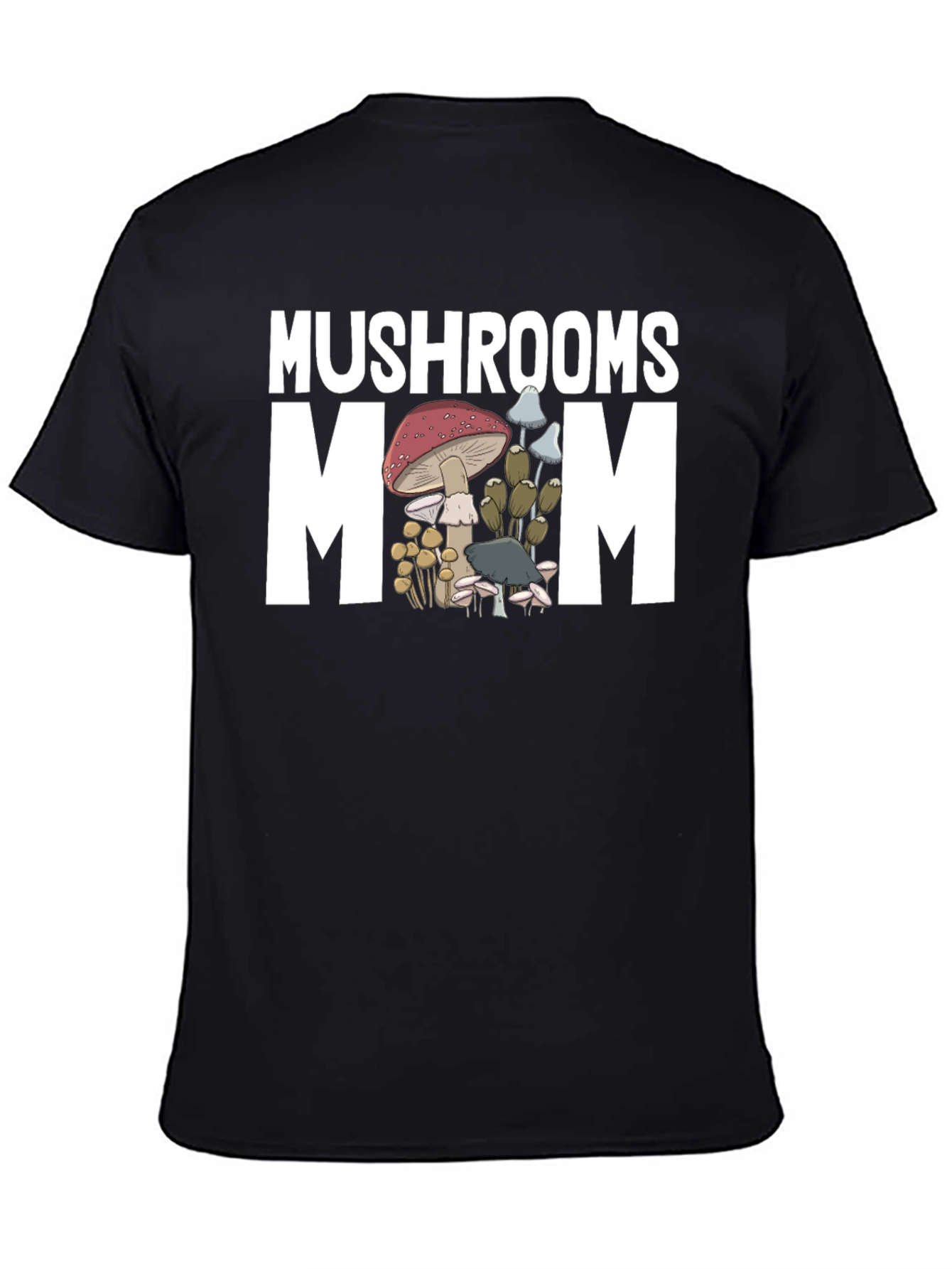 Mushrooms Mom Graphic T-Shirt