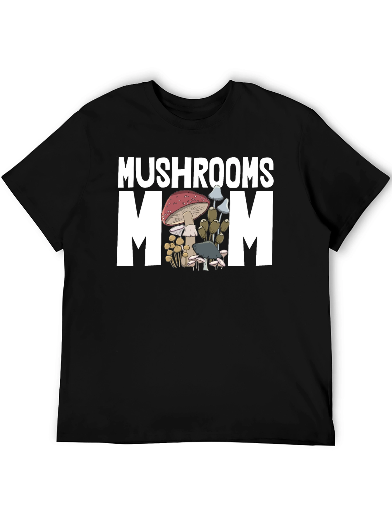 Mushrooms Mom Graphic T-Shirt