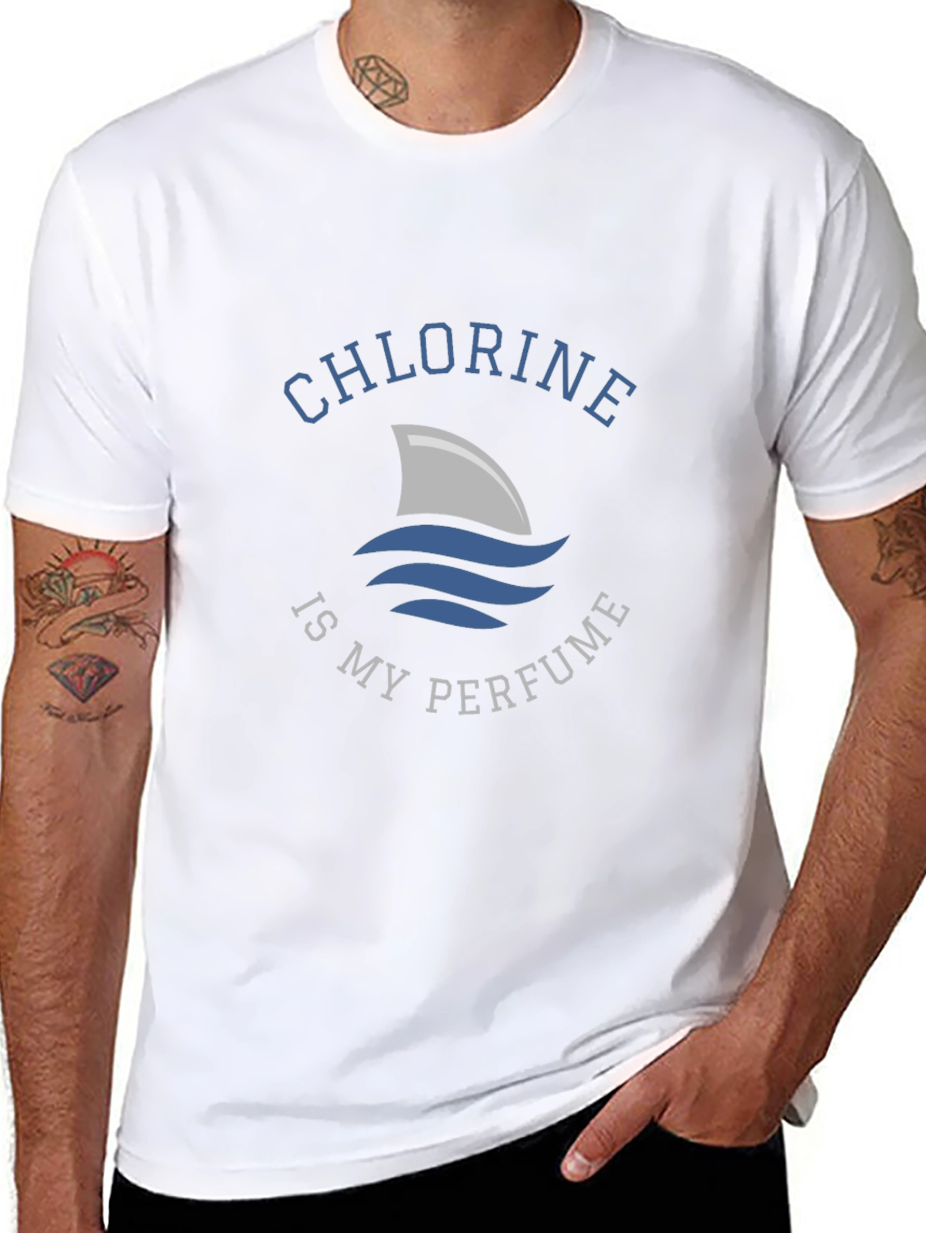Chlorine is My Perfume Graphic T-Shirt