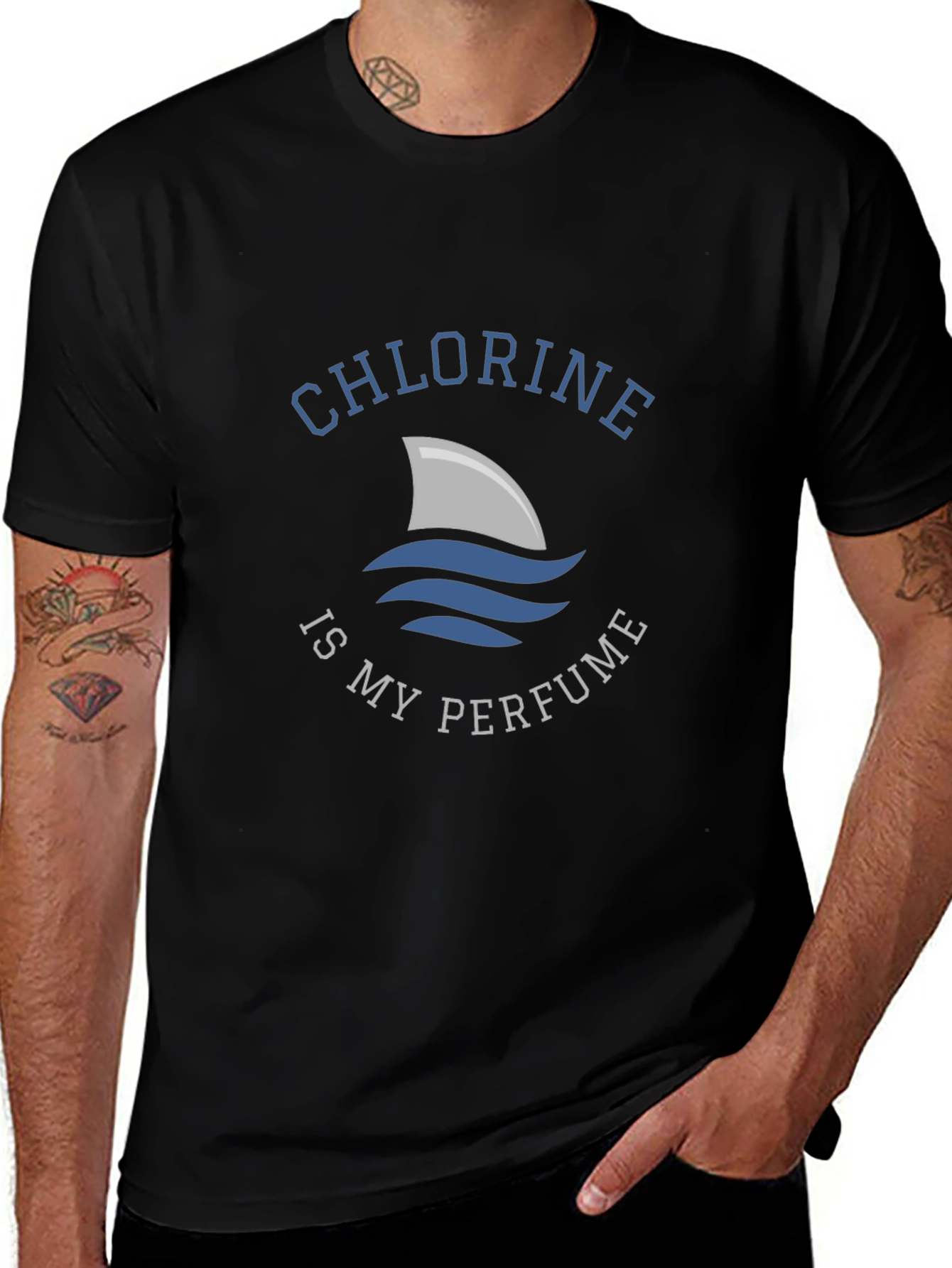Chlorine is My Perfume Graphic T-Shirt