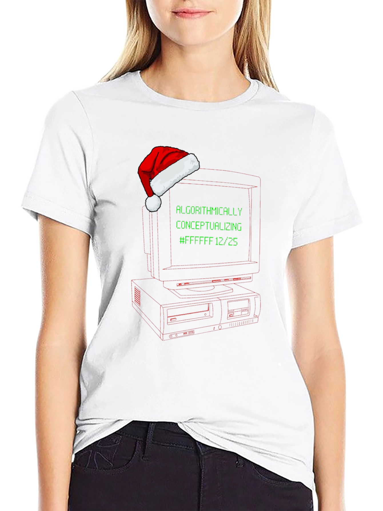 Algorithmically Conceptualizing Christmas T-Shirt