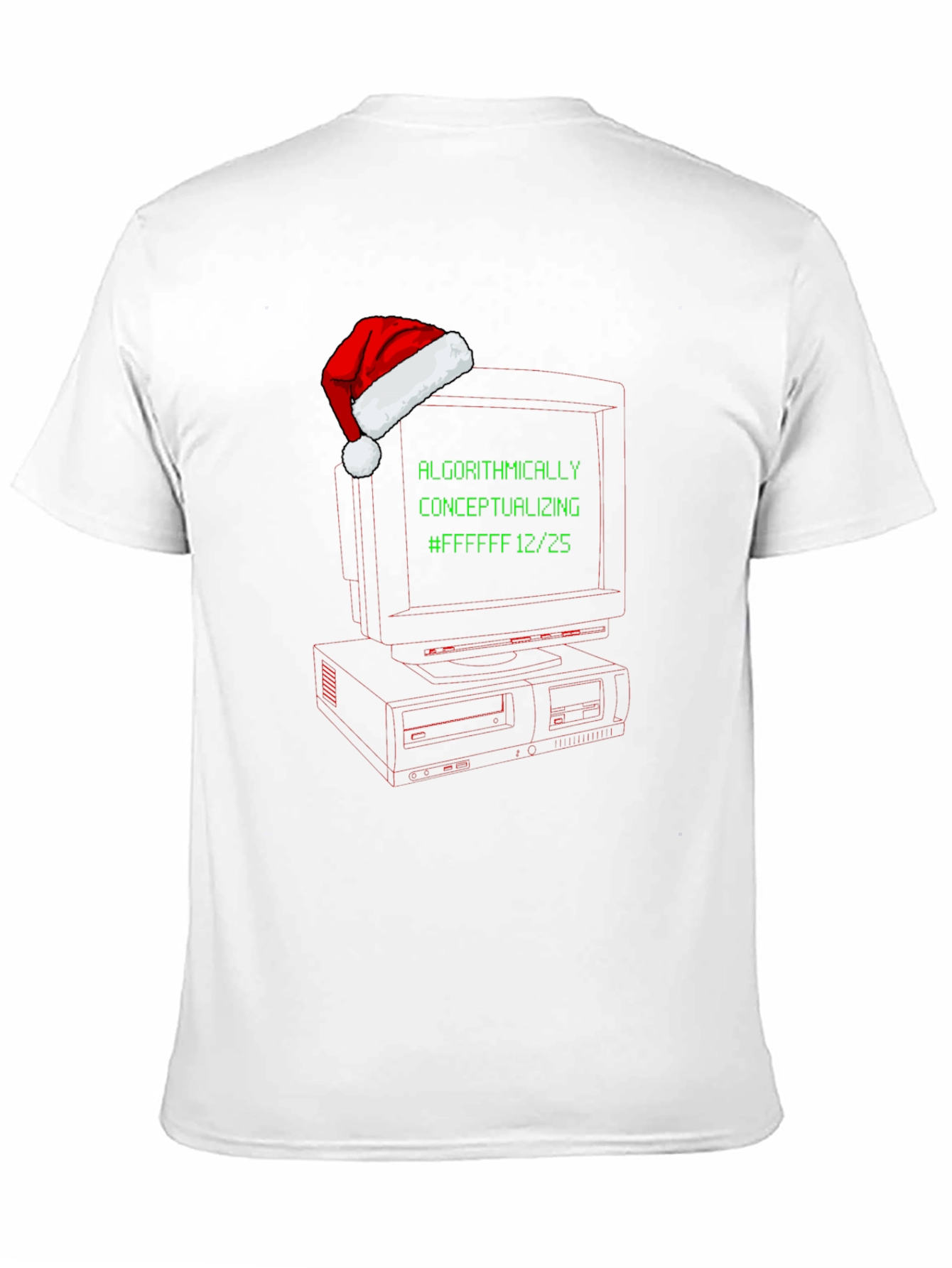 Algorithmically Conceptualizing Christmas T-Shirt