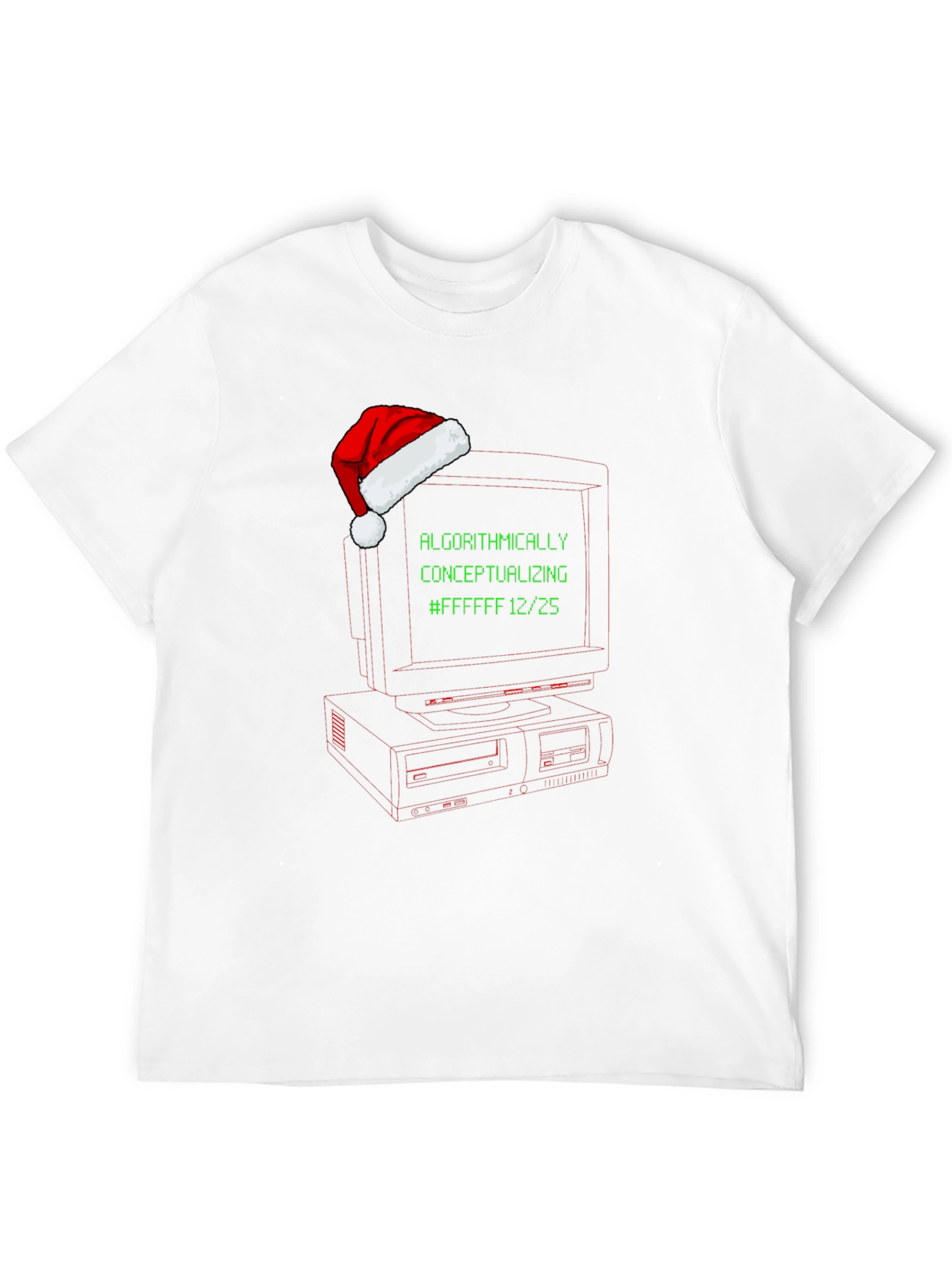 Algorithmically Conceptualizing Christmas T-Shirt