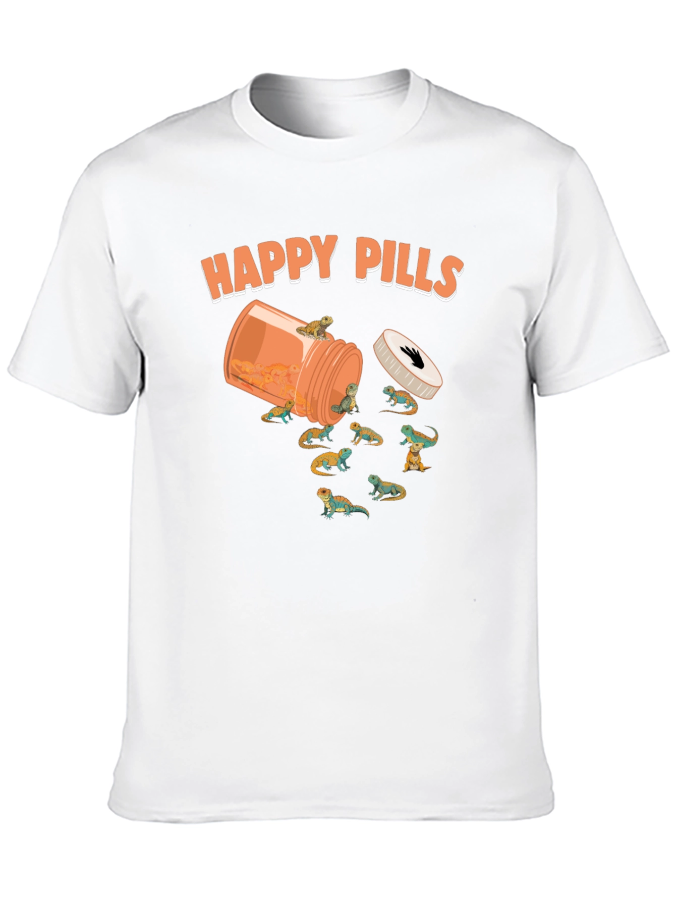 Happy Pills Bearded Dragon T-Shirt