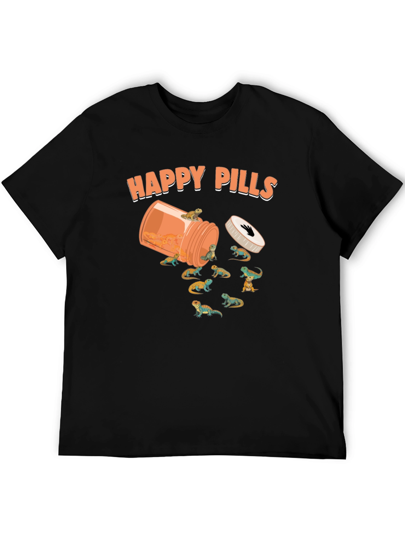 Happy Pills Bearded Dragon T-Shirt